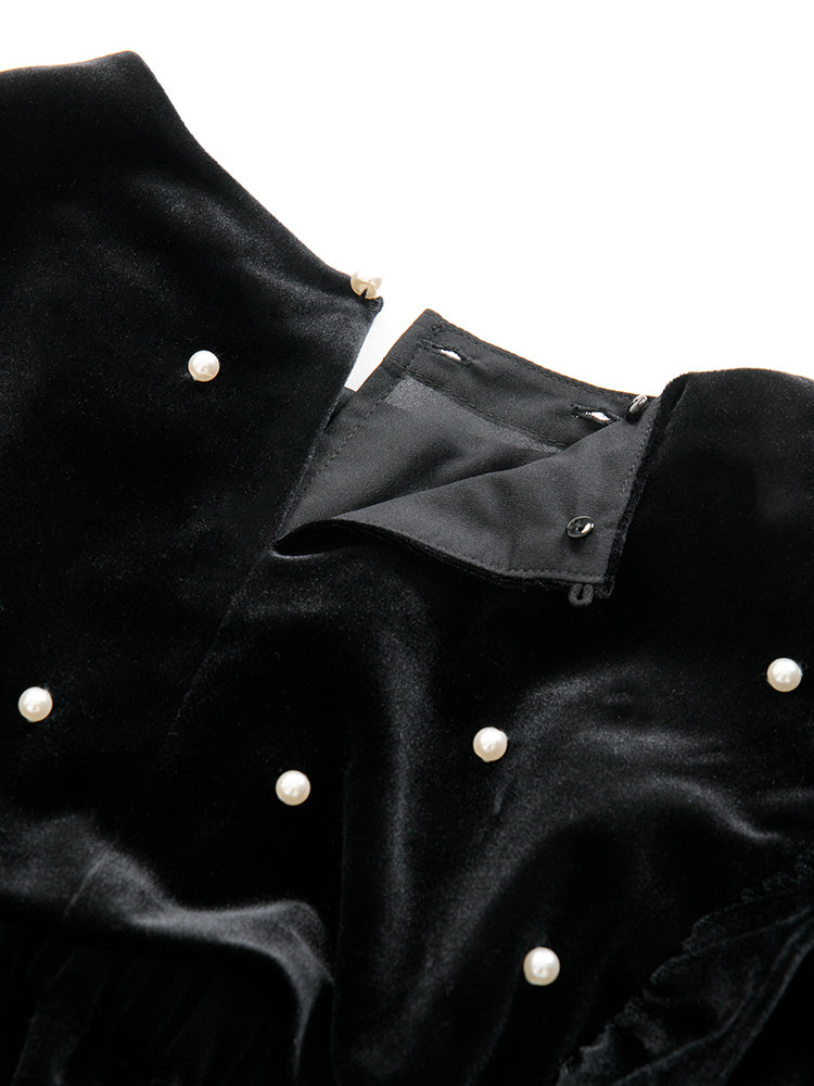 ベロアパールワンピース |【公式】Chestyオンラインショップ