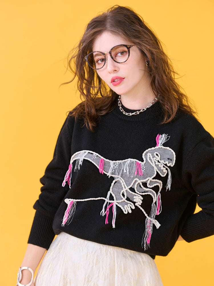 ワンダーサウルスニット