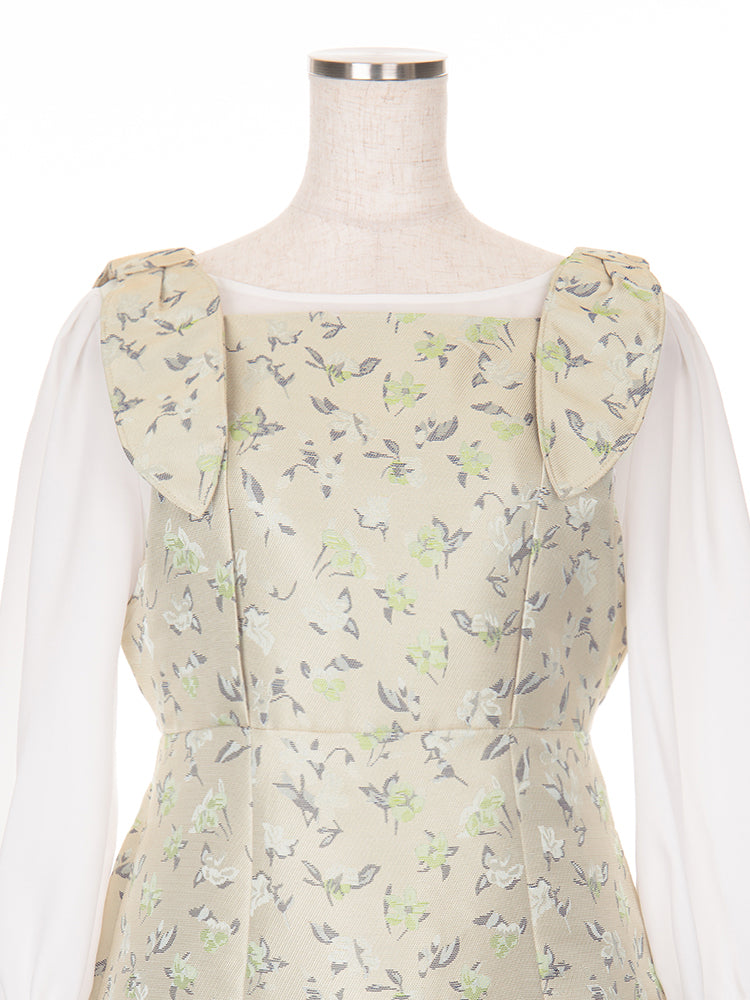 chesty ジャンパースカート chesty ガーデン刺繍ジャンパースカート デイジー - メルカリ