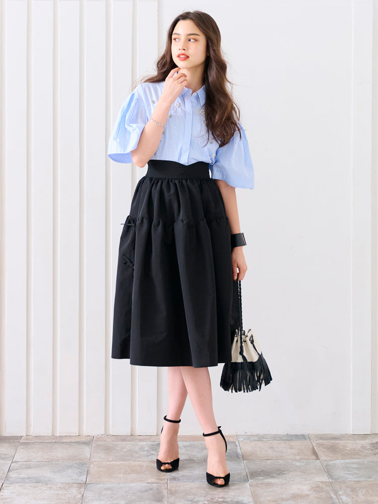 パールフラワーシャツ |【公式】Chestyオンラインショップ