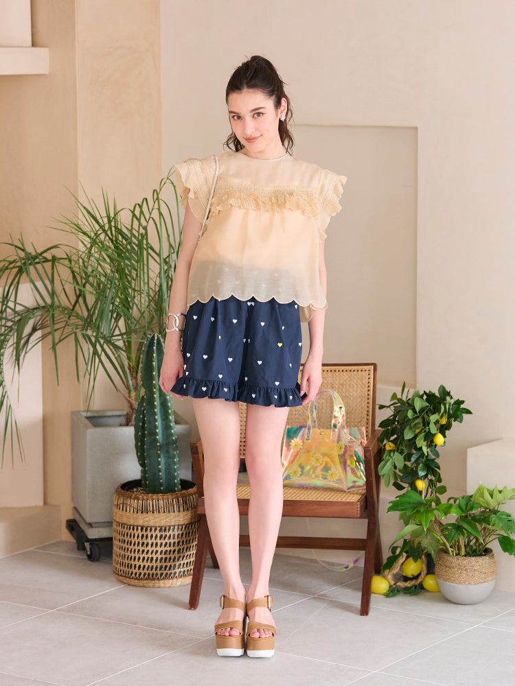 シ完売品！sheller シェリエ 2wayウールステッチペプラム