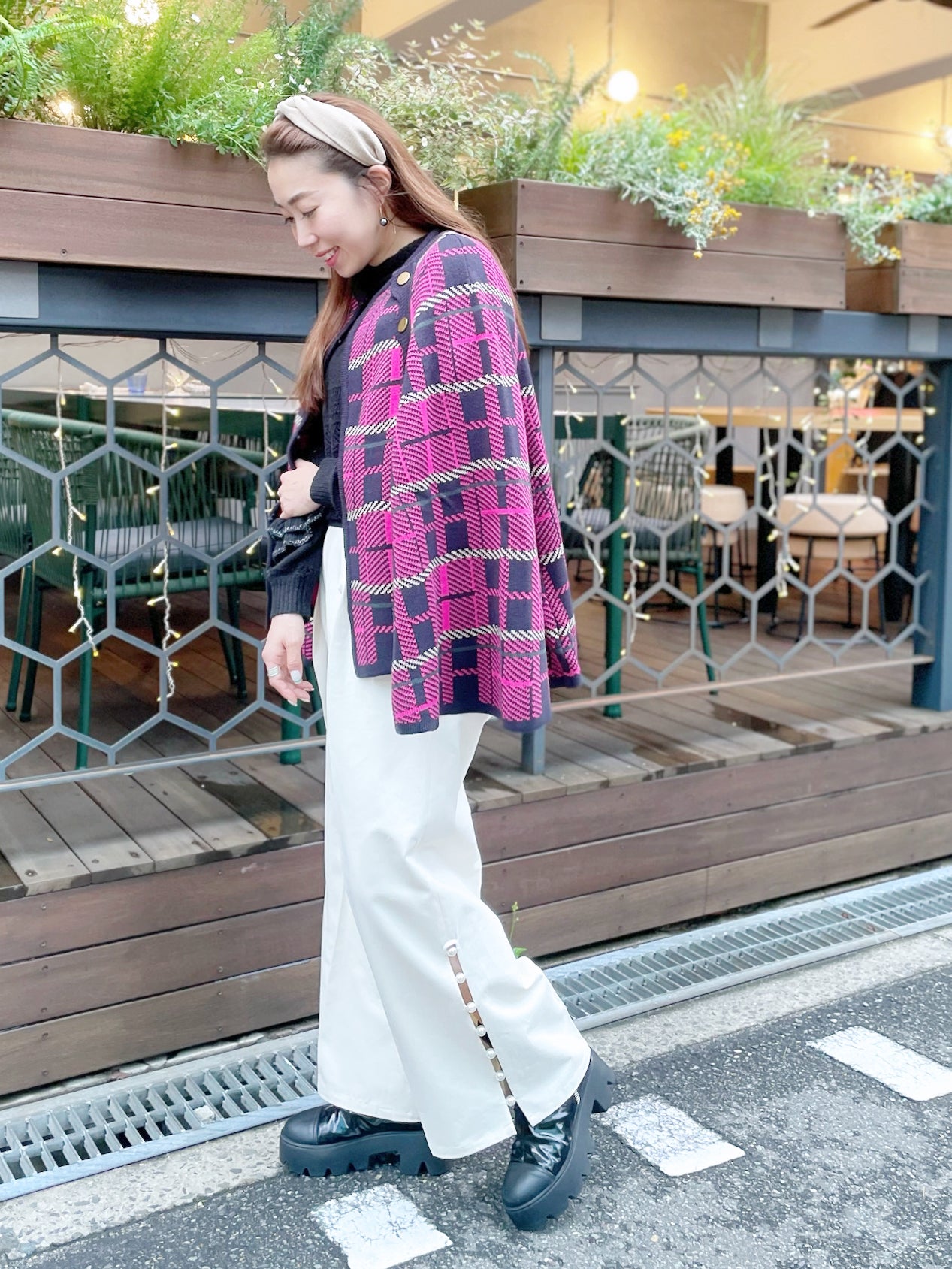 Bellona パールコットンパンツ