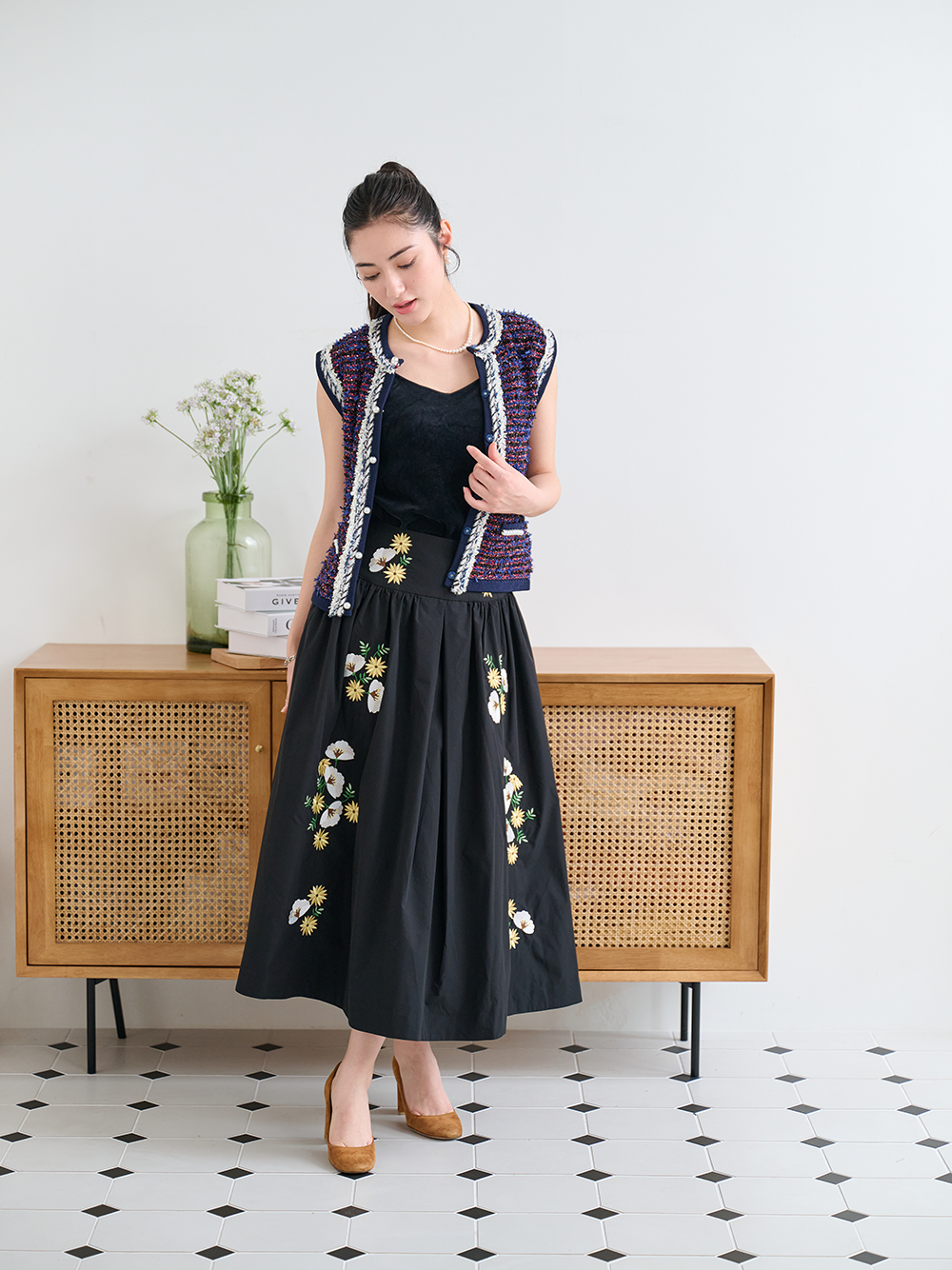 ファンシーツイードベスト|【公式】Chestyオンラインショップ ファンシーツイードベスト|【公式】Chestyオンラインショップ