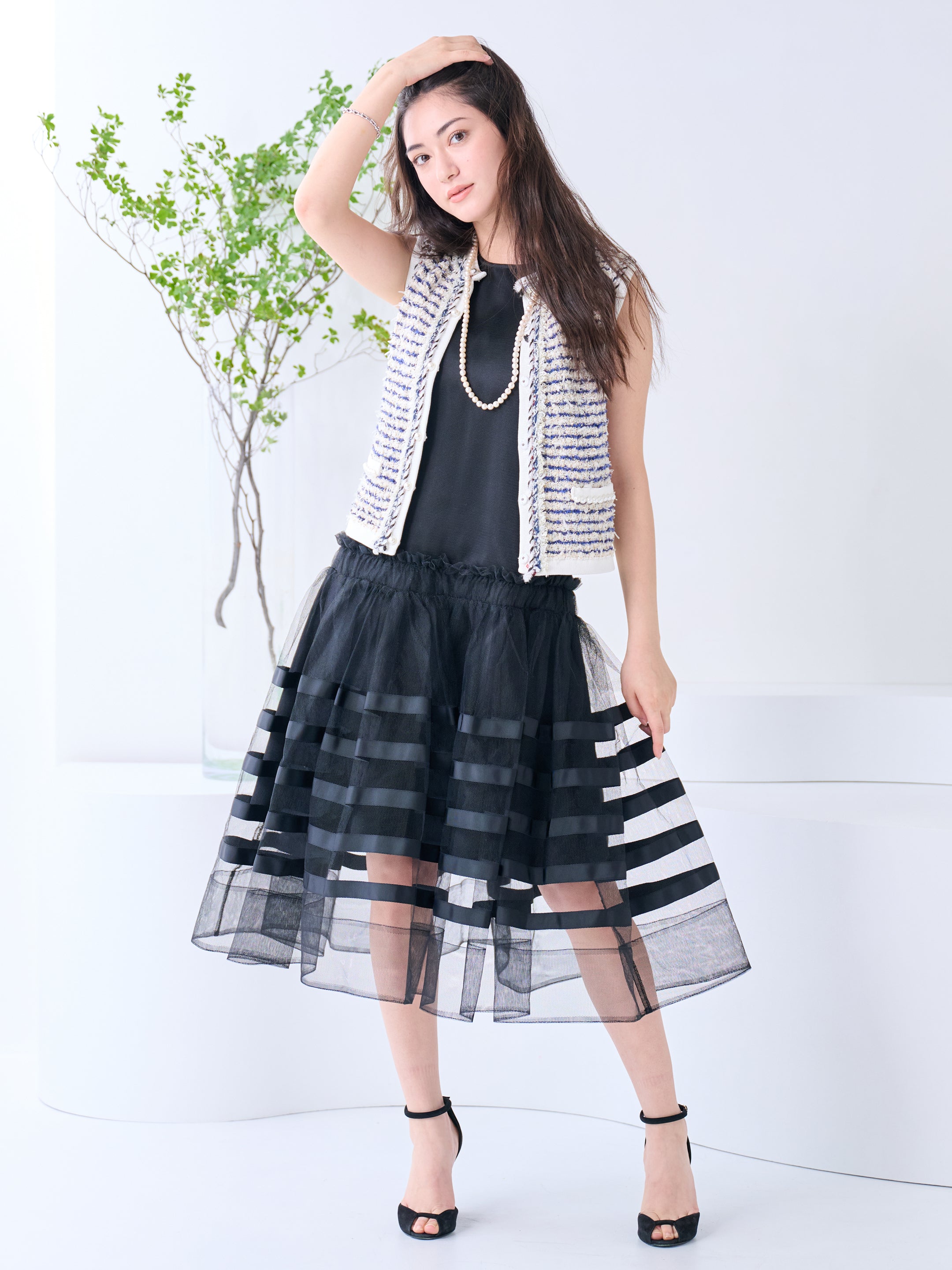 グログラン チュールワンピース｜【公式】Chestyオンラインショップ