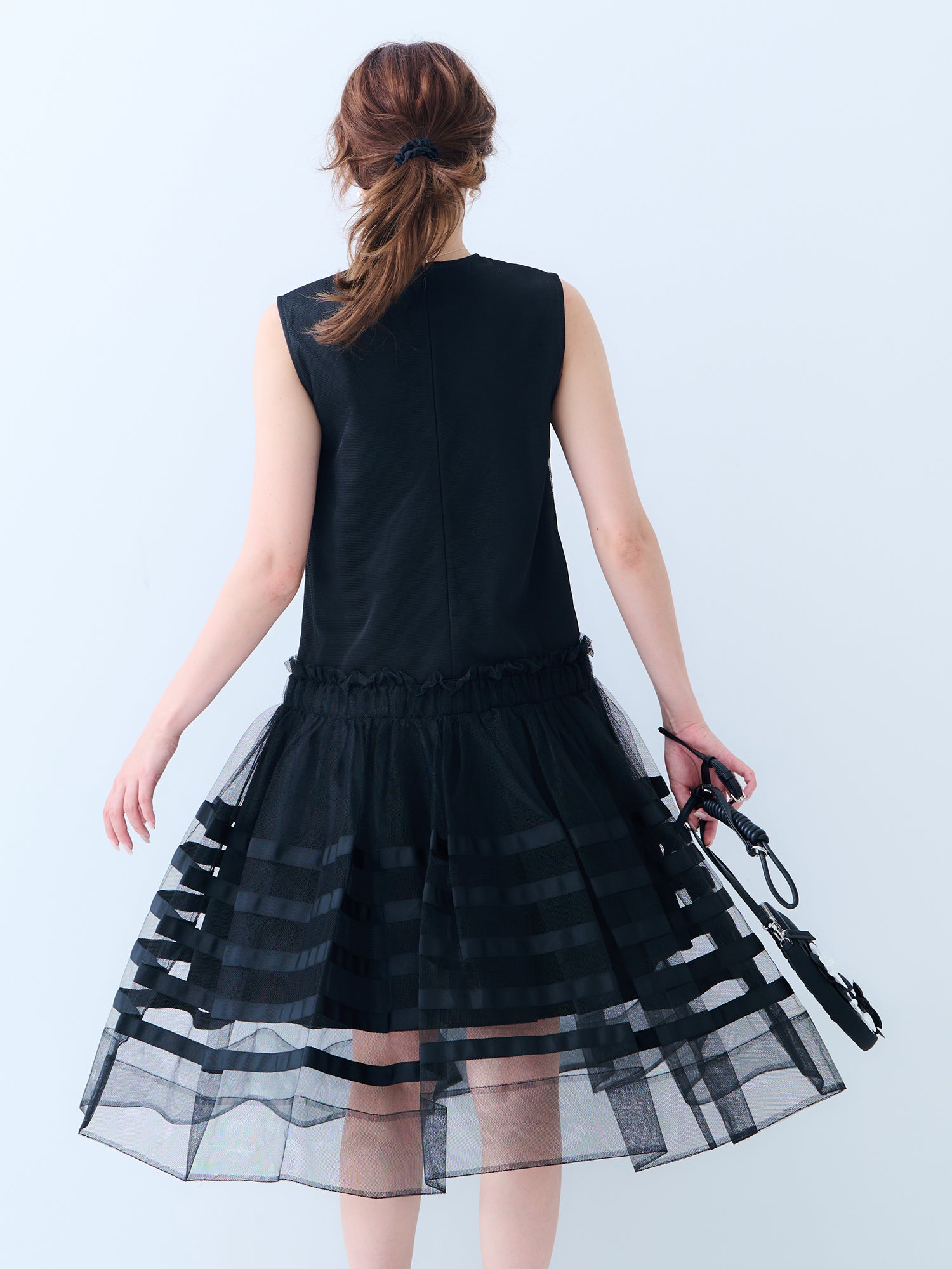 グログラン チュールワンピース