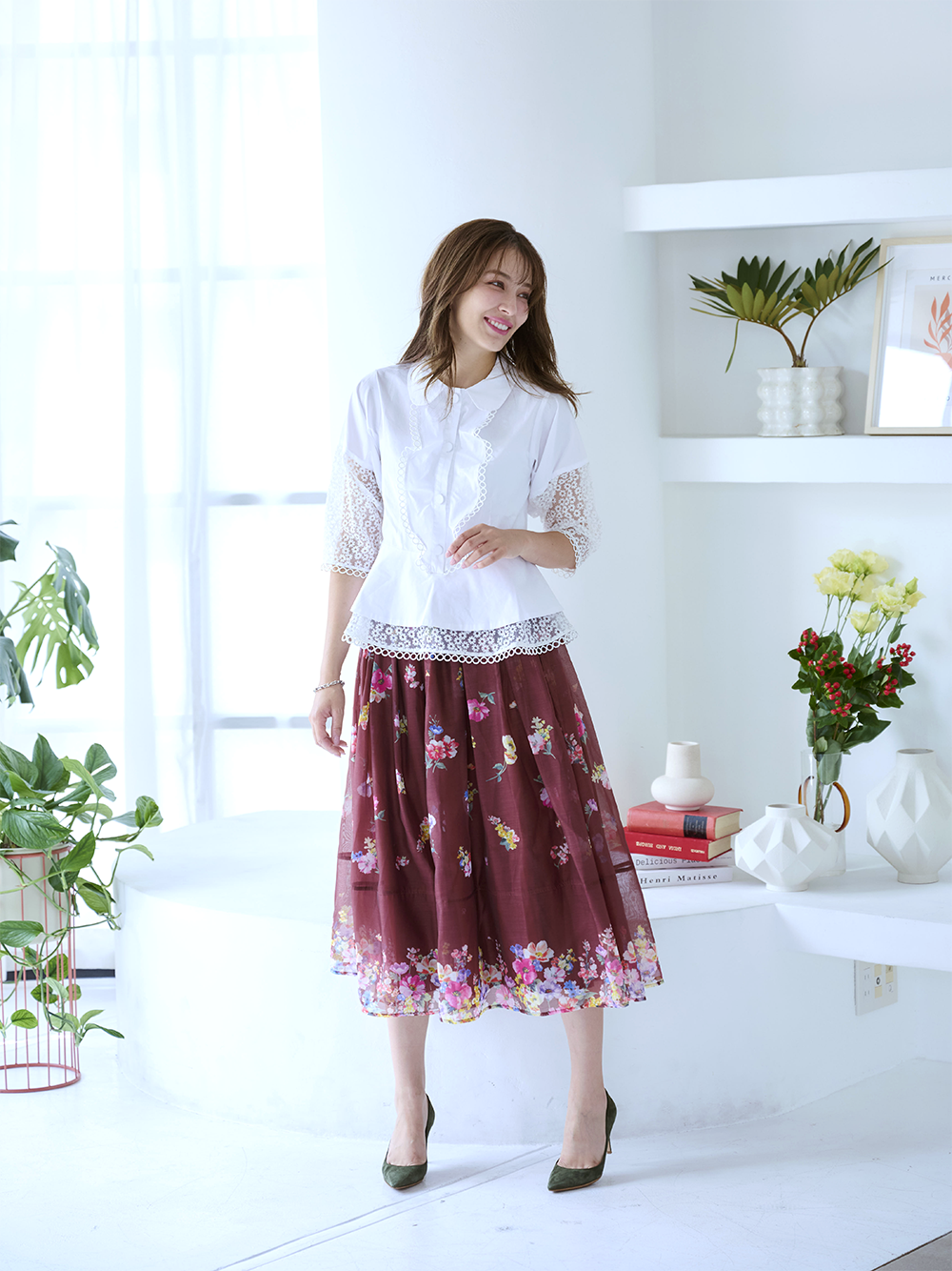 レースブラウス