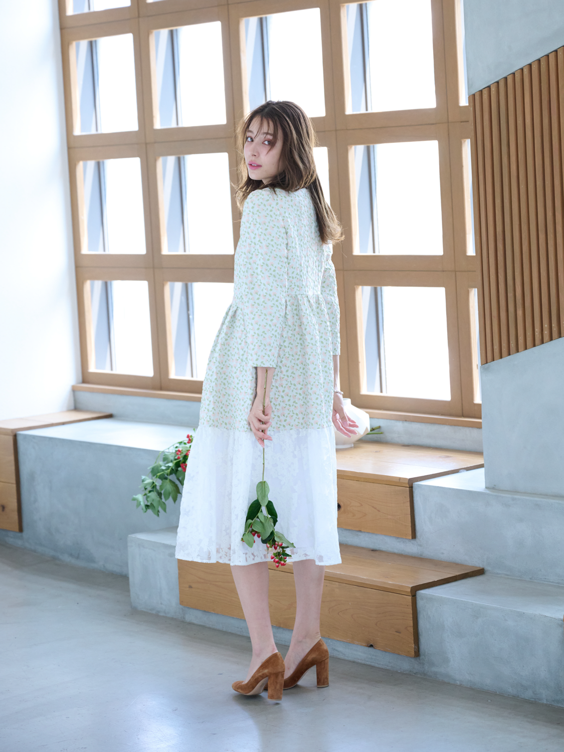 chesty シノワズリ プレイスマット 小鳥 ワンピ カーデ 【公式通販】 chesty シノワズリ プレイスマット 小鳥 ワンピ カーデ 【公式通販】