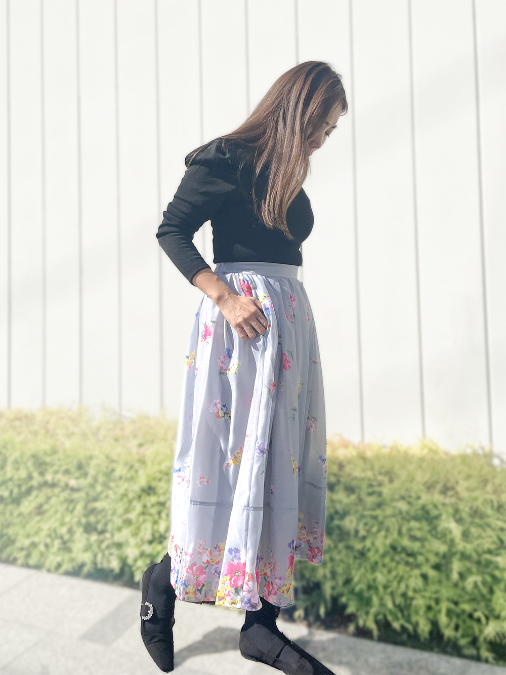 フラワープリントスカート｜【公式】Chestyオンラインショップ