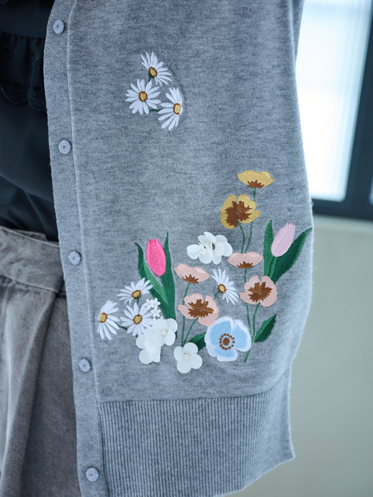 エンブロイダリーカーディガン｜【公式】Chestyオンラインショップ