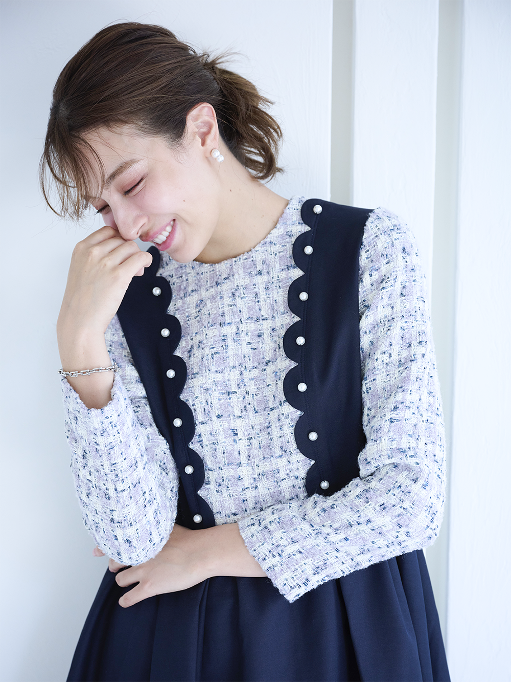 ツイードグレースワンピース