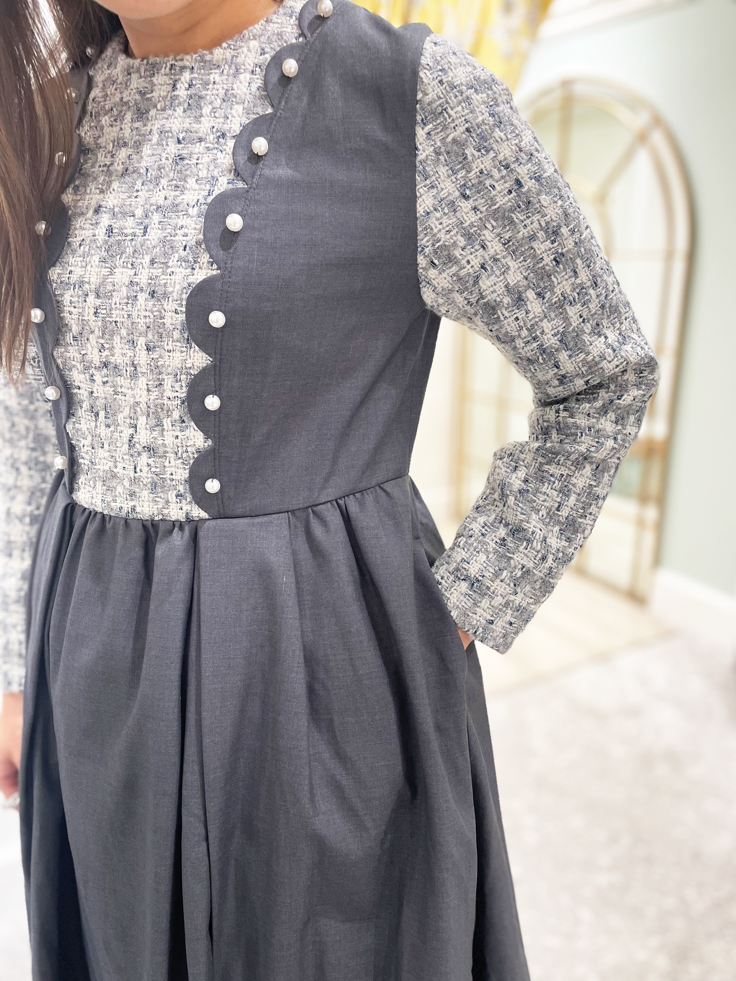 ツイードグレースワンピース