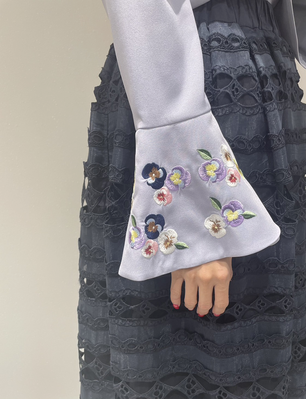 パンジーフレアートップス