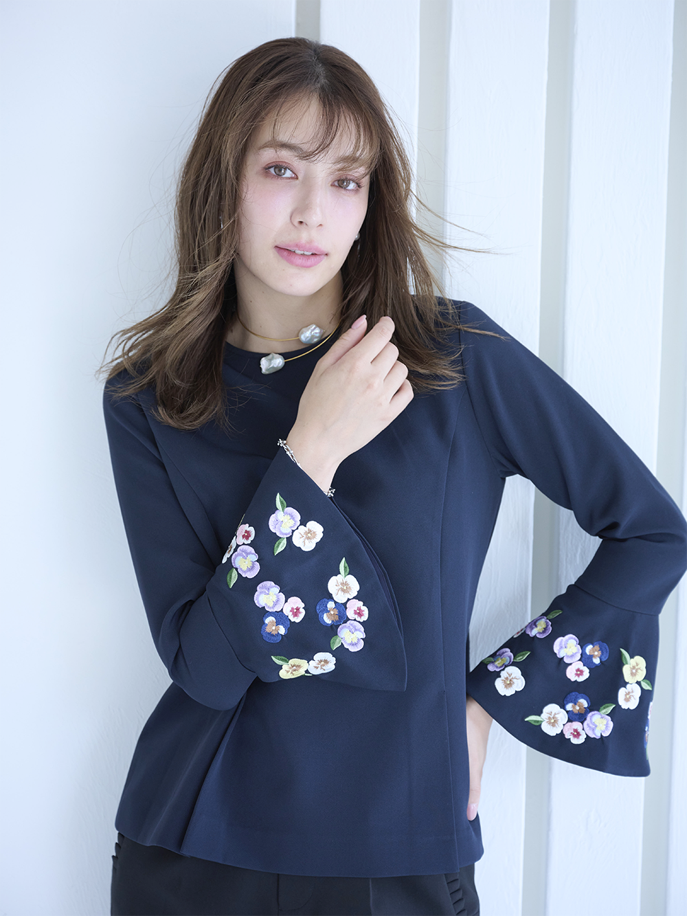 パンジーフレアートップス