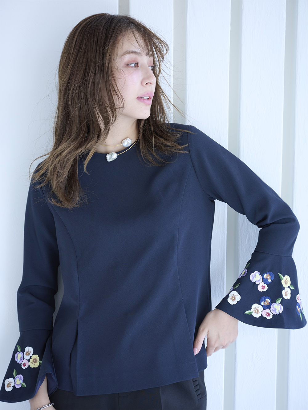 パンジーフレアートップス