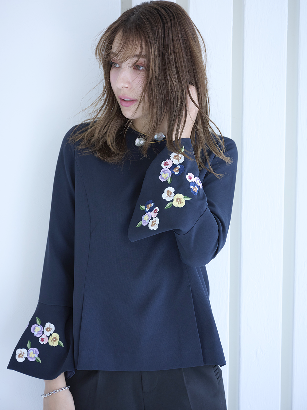 パンジーフレアートップス