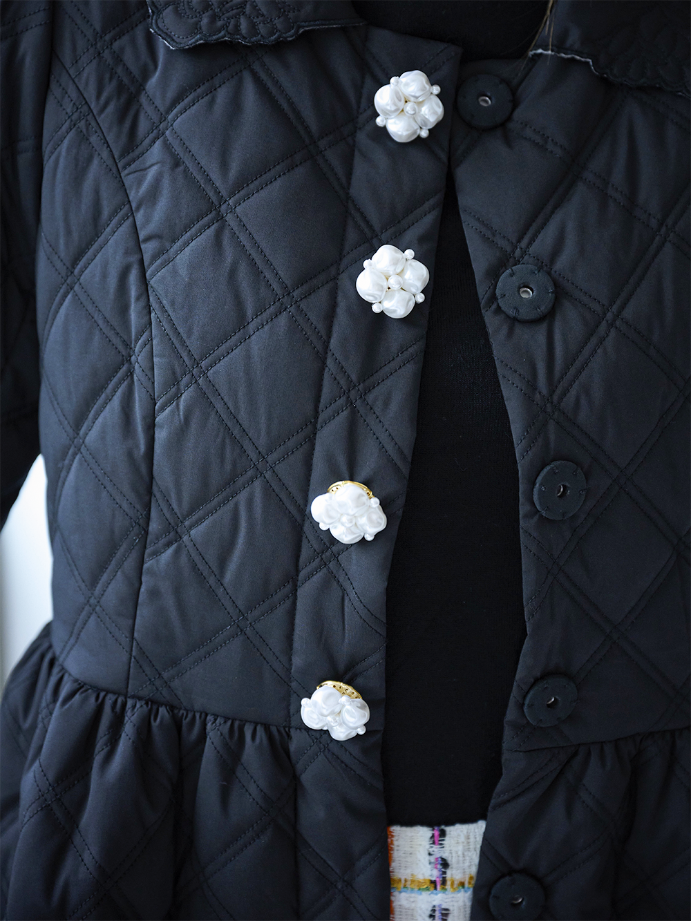 即日発送　ミストレアス　MISTREASS ハートキルティング　ダウン　コート 美品✨ ミストレアス 三上悠亜 ハートキルティング コート 2way