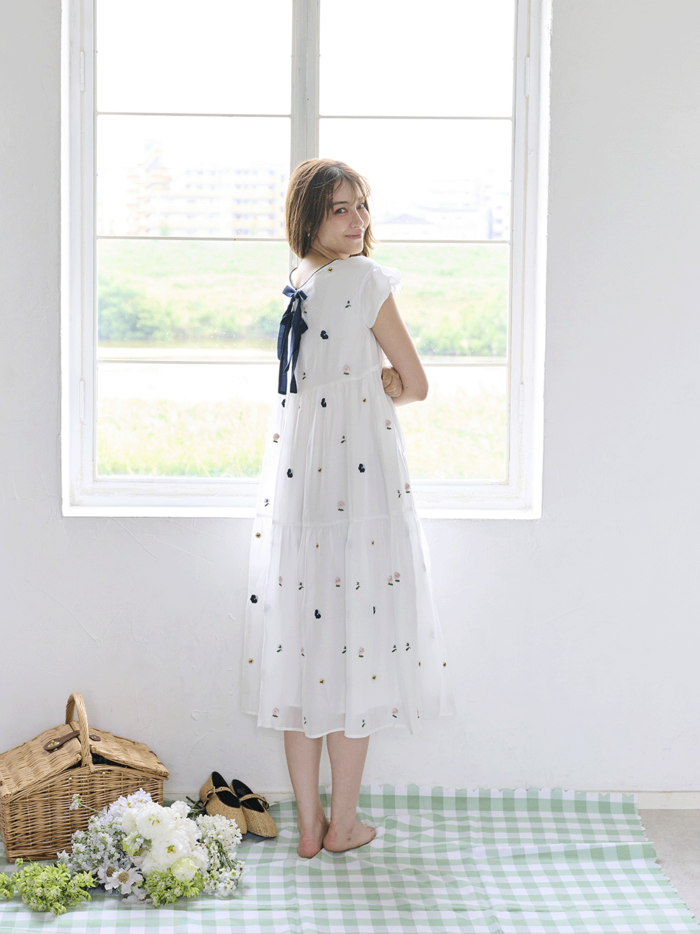 新品chesty ワンピース　1サイズ フローラルプリントワンピース |【公式】Chestyオンラインショップ