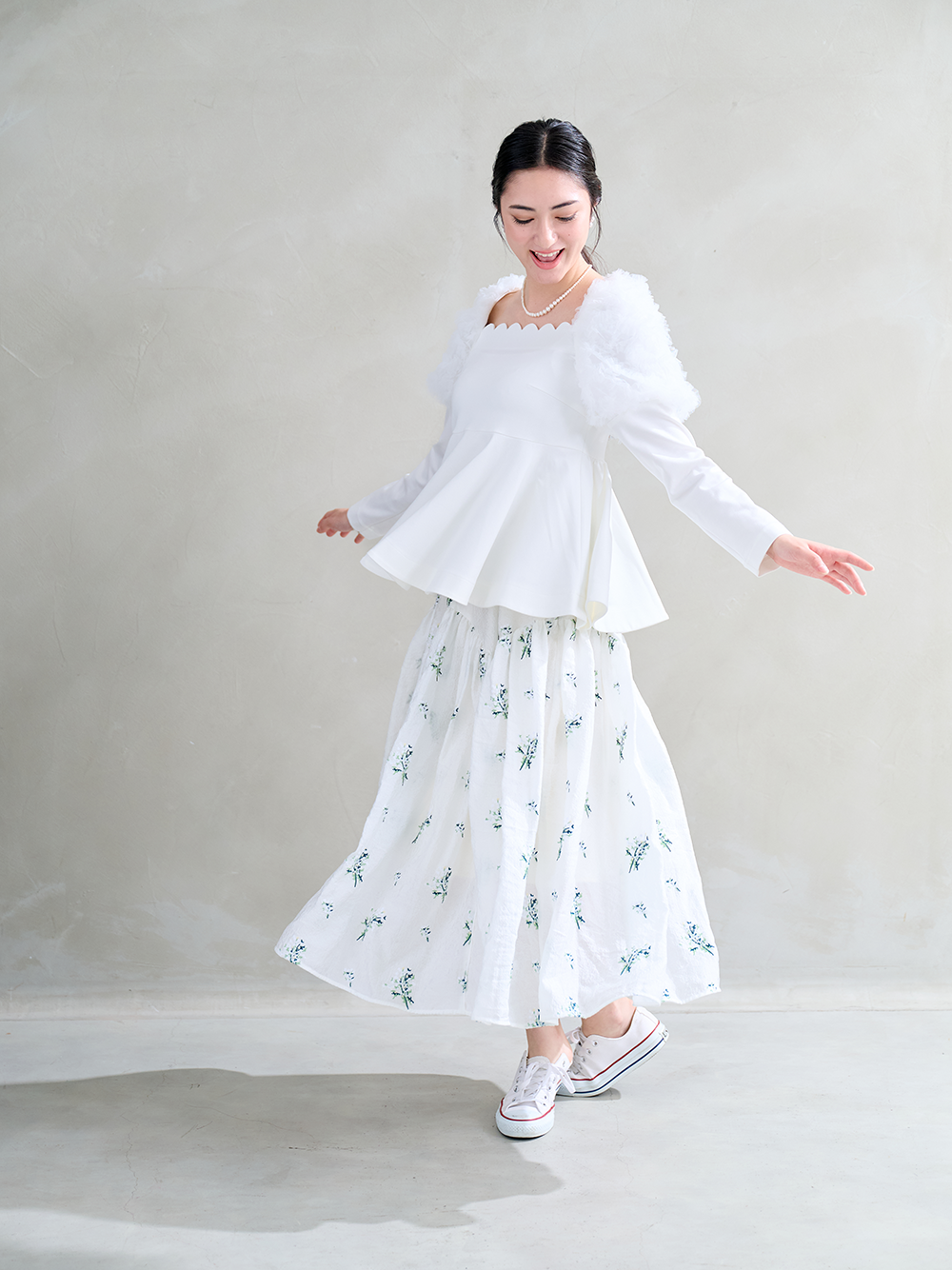 Na＋h　licパフスリーブカットソー セール】 パフスリーブカットソー （カットソー）｜INED