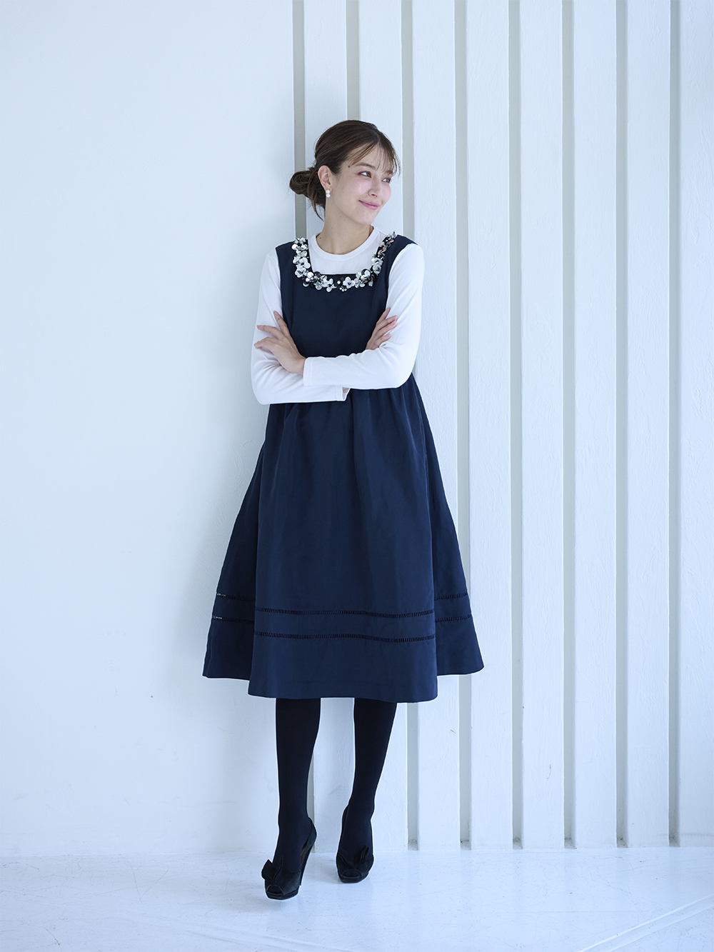 ブルーミングワンピース