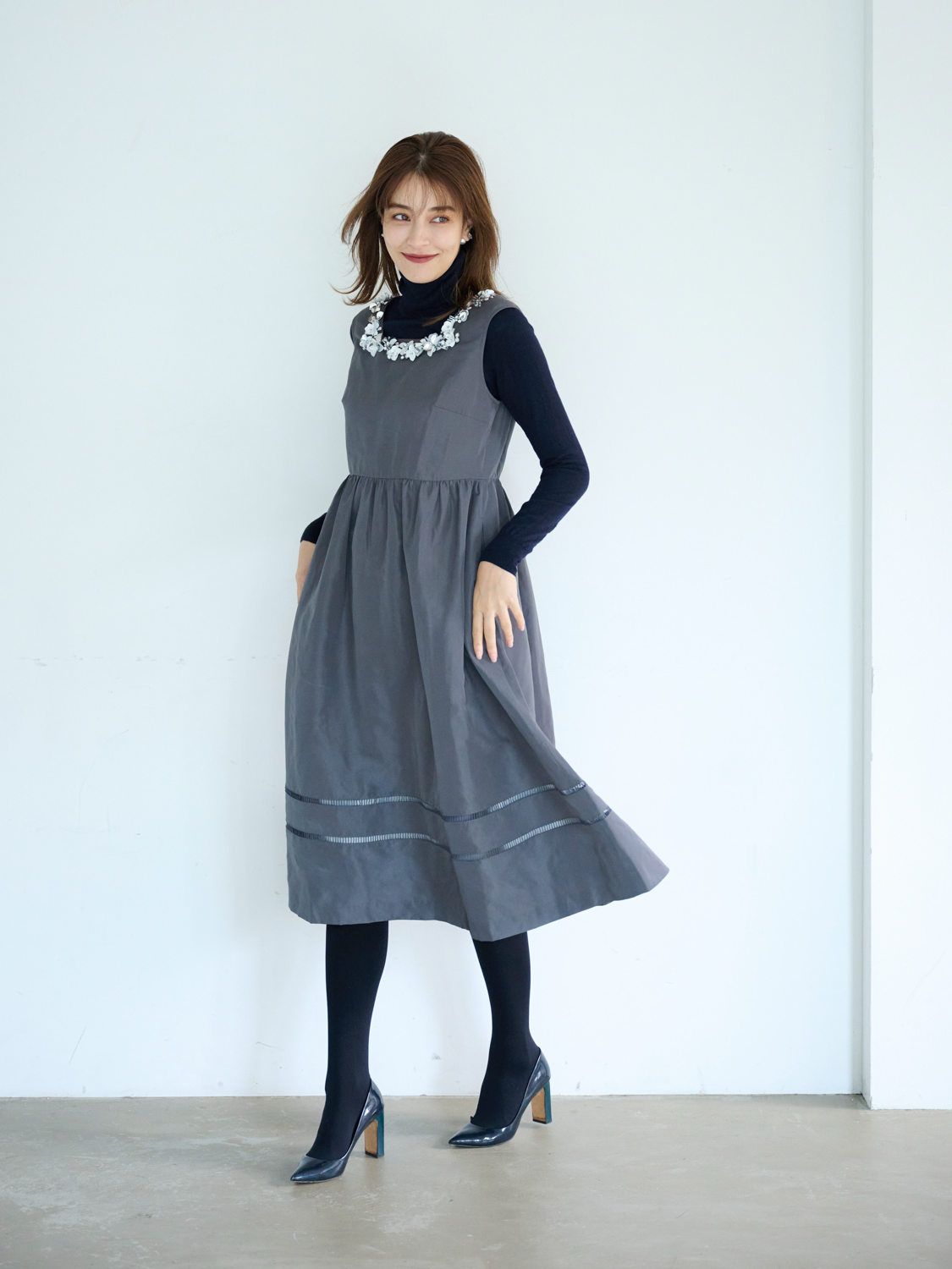 ブルーミングワンピース