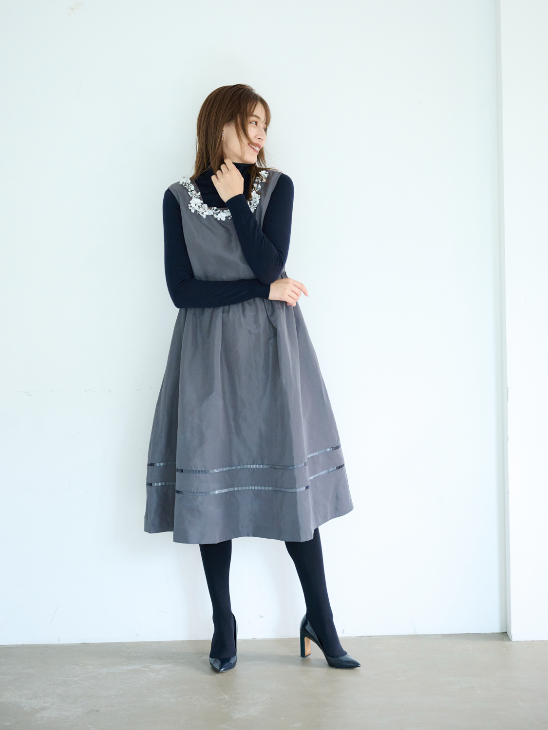 ブルーミングワンピース