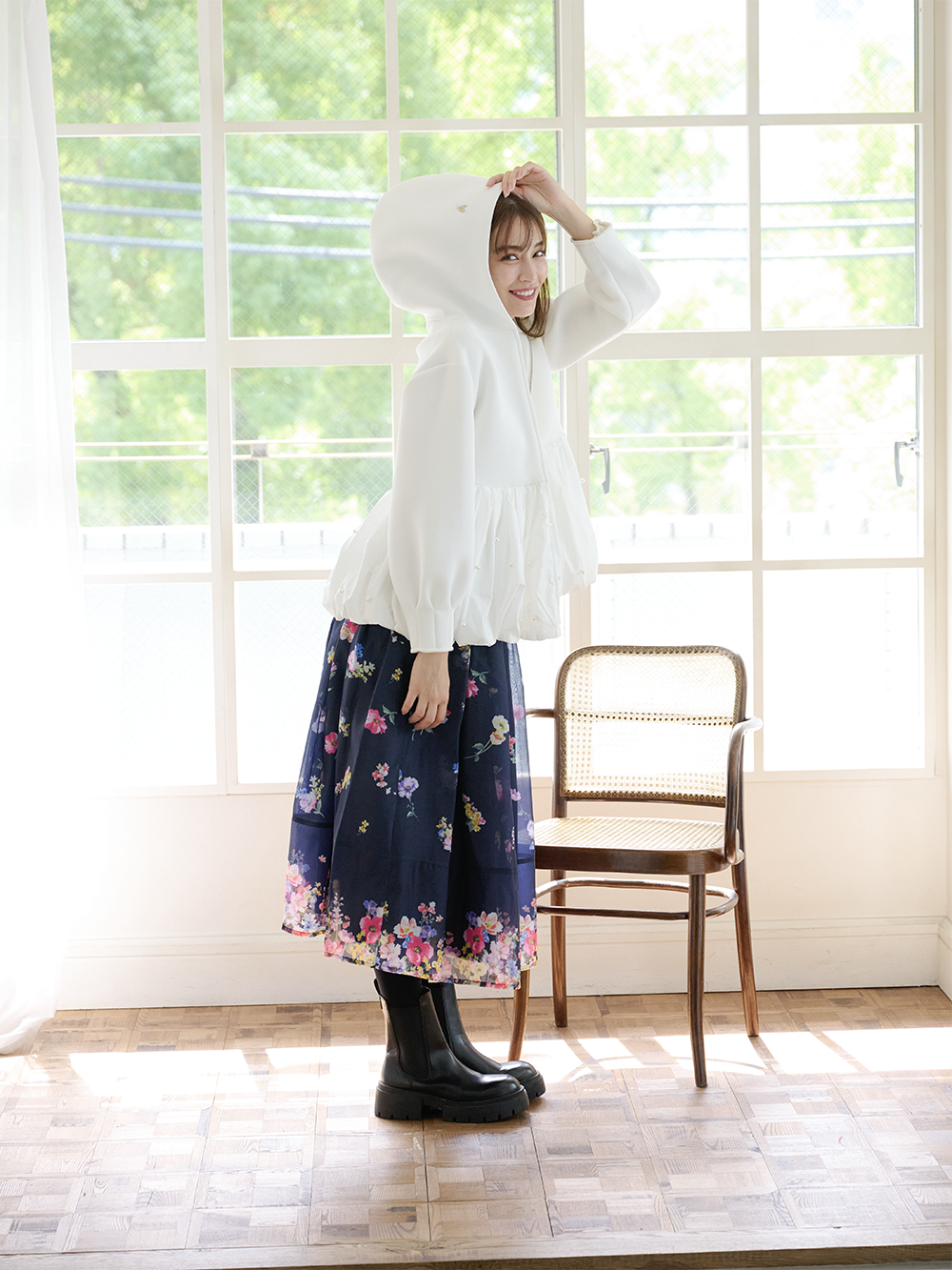 チェスティ パール ボンディングパーカー パールボンディングパーカー｜【公式】Chestyオンラインショップ