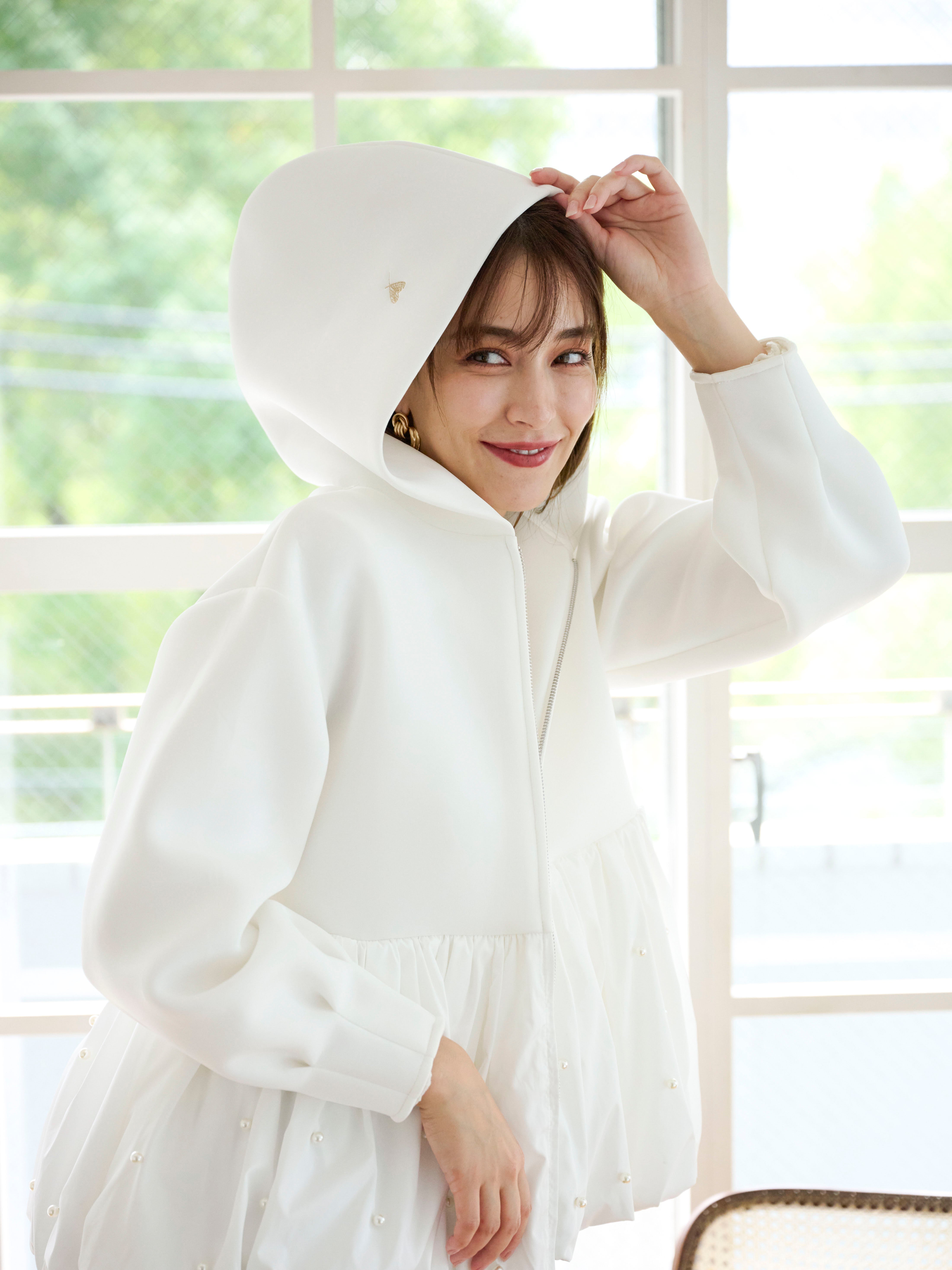 パールボンディングパーカー｜【公式】Chestyオンラインショップ