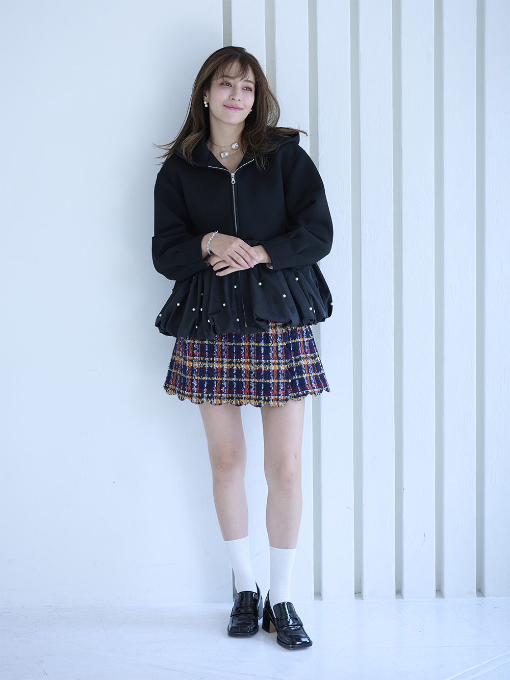 パールボンディングパーカー|【公式】Chestyオンラインショップ パールボンディングパーカー|【公式】Chestyオンラインショップ