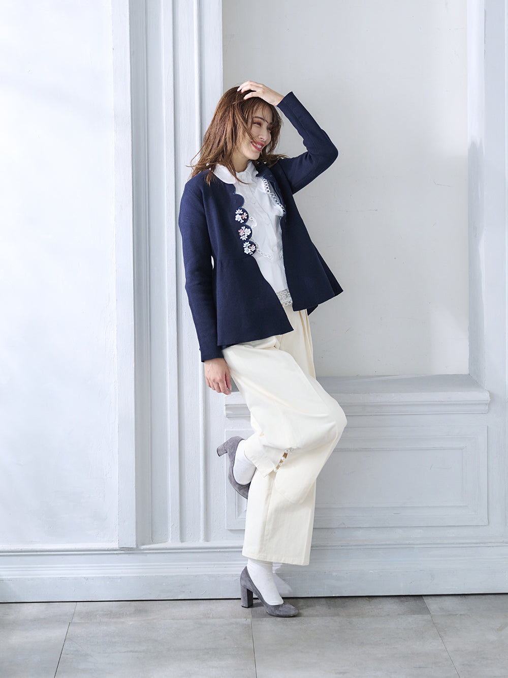 スカラカーディガン