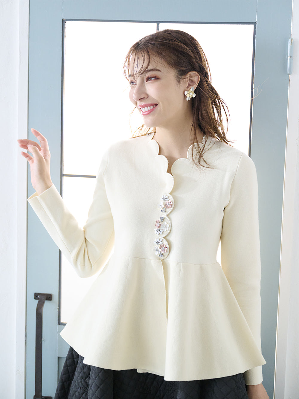 スカラカーディガン