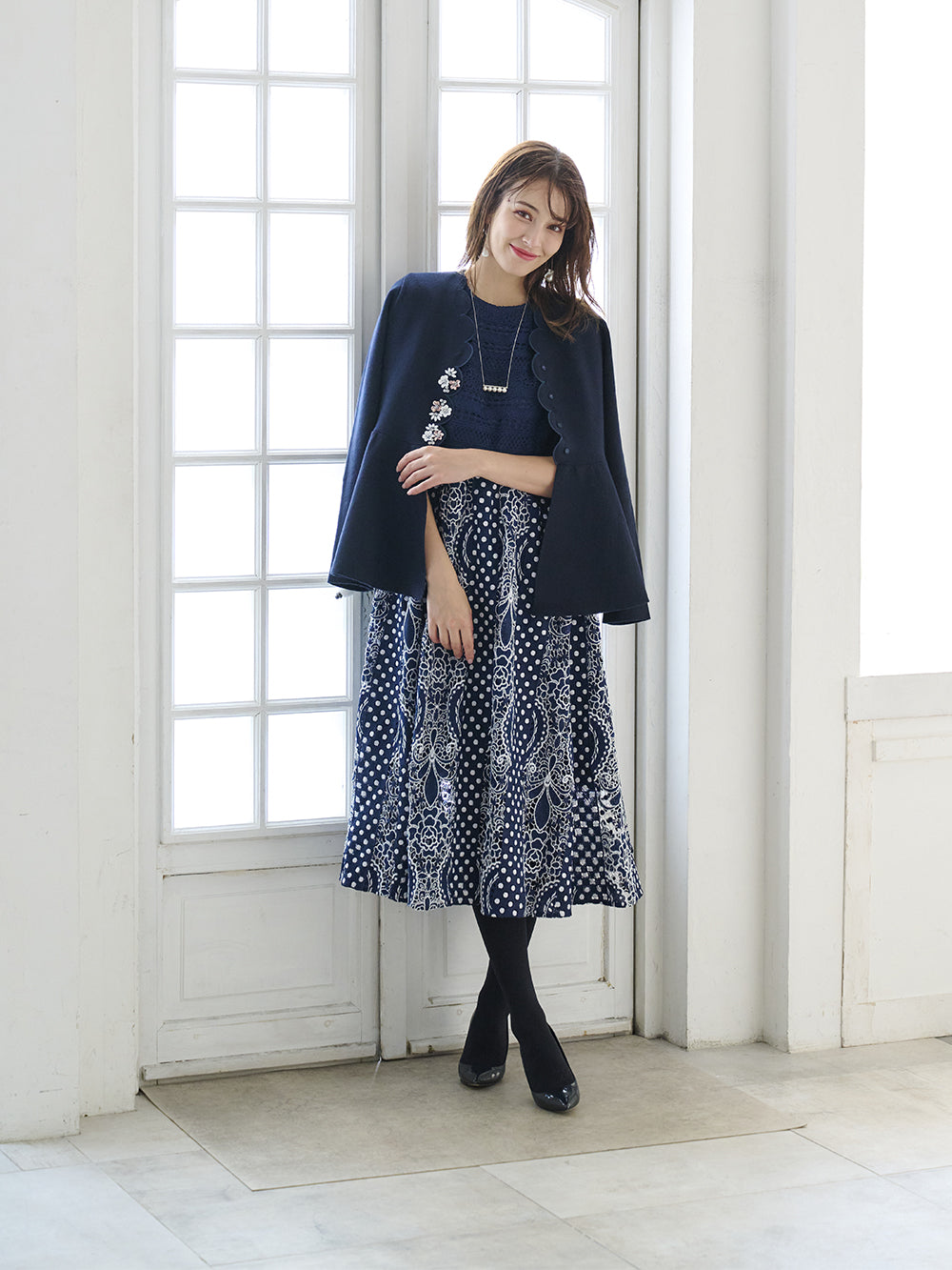 スカラカーディガン