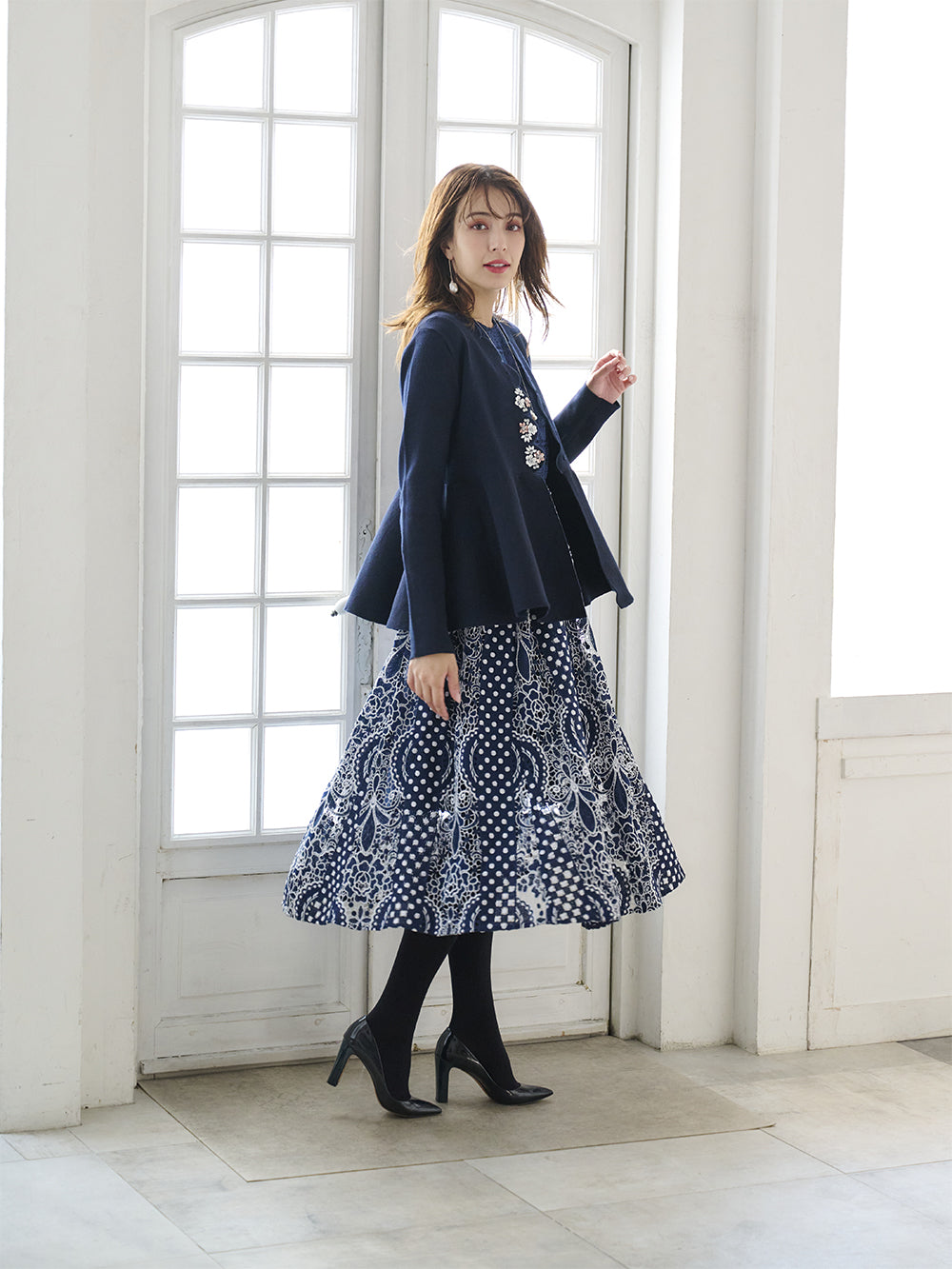 スカラカーディガン