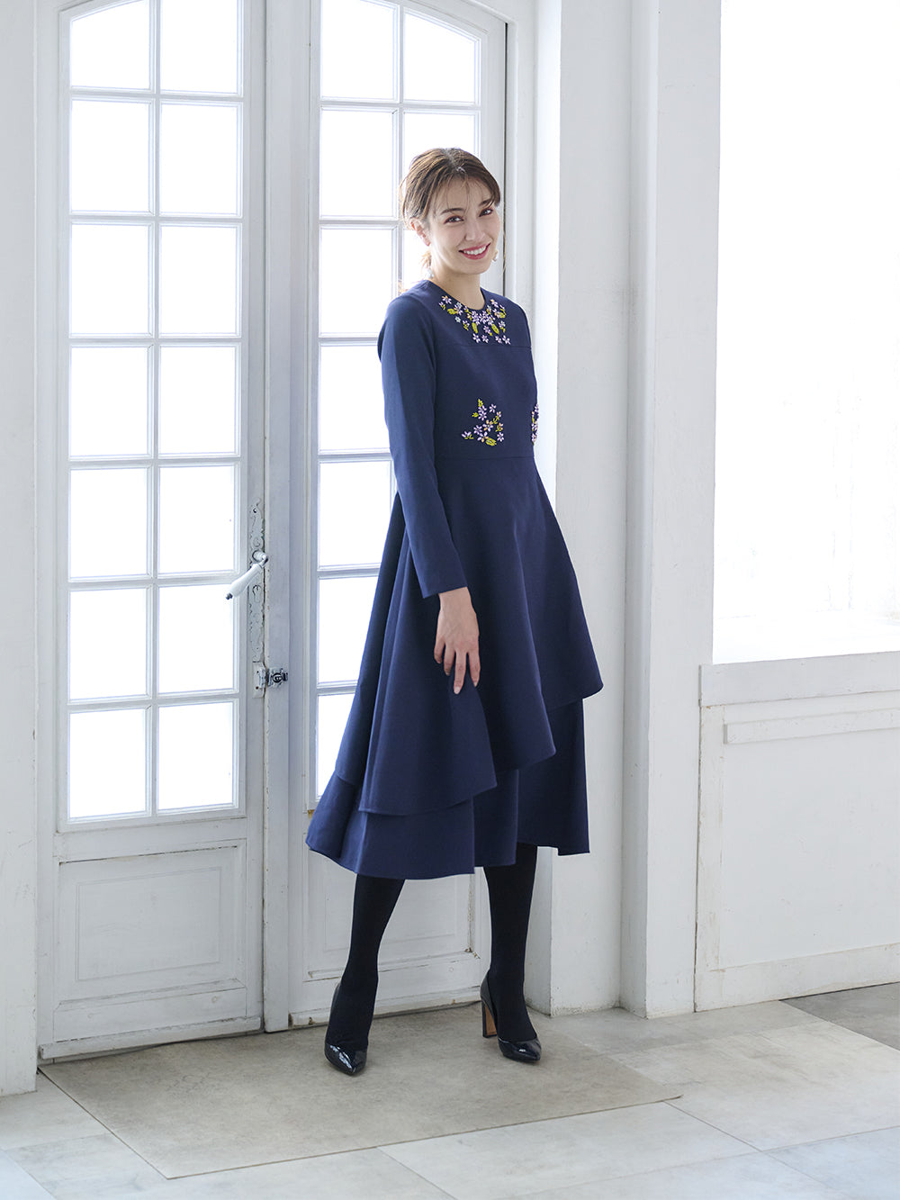 フローラルレイヤードワンピース｜【公式】Chestyオンラインショップ