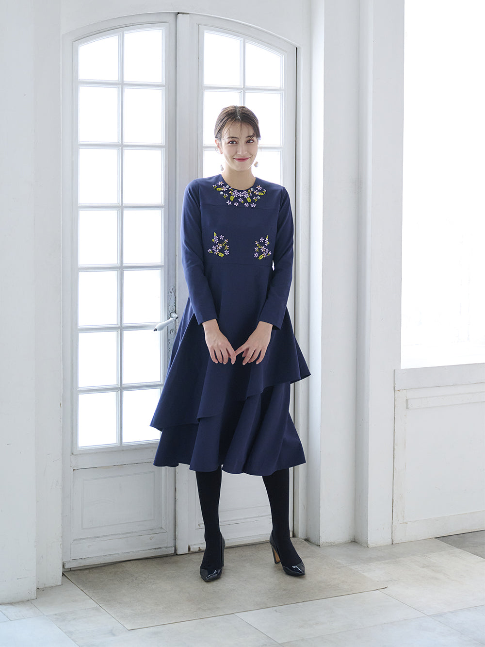 フローラルレイヤードワンピース｜【公式】Chestyオンラインショップ