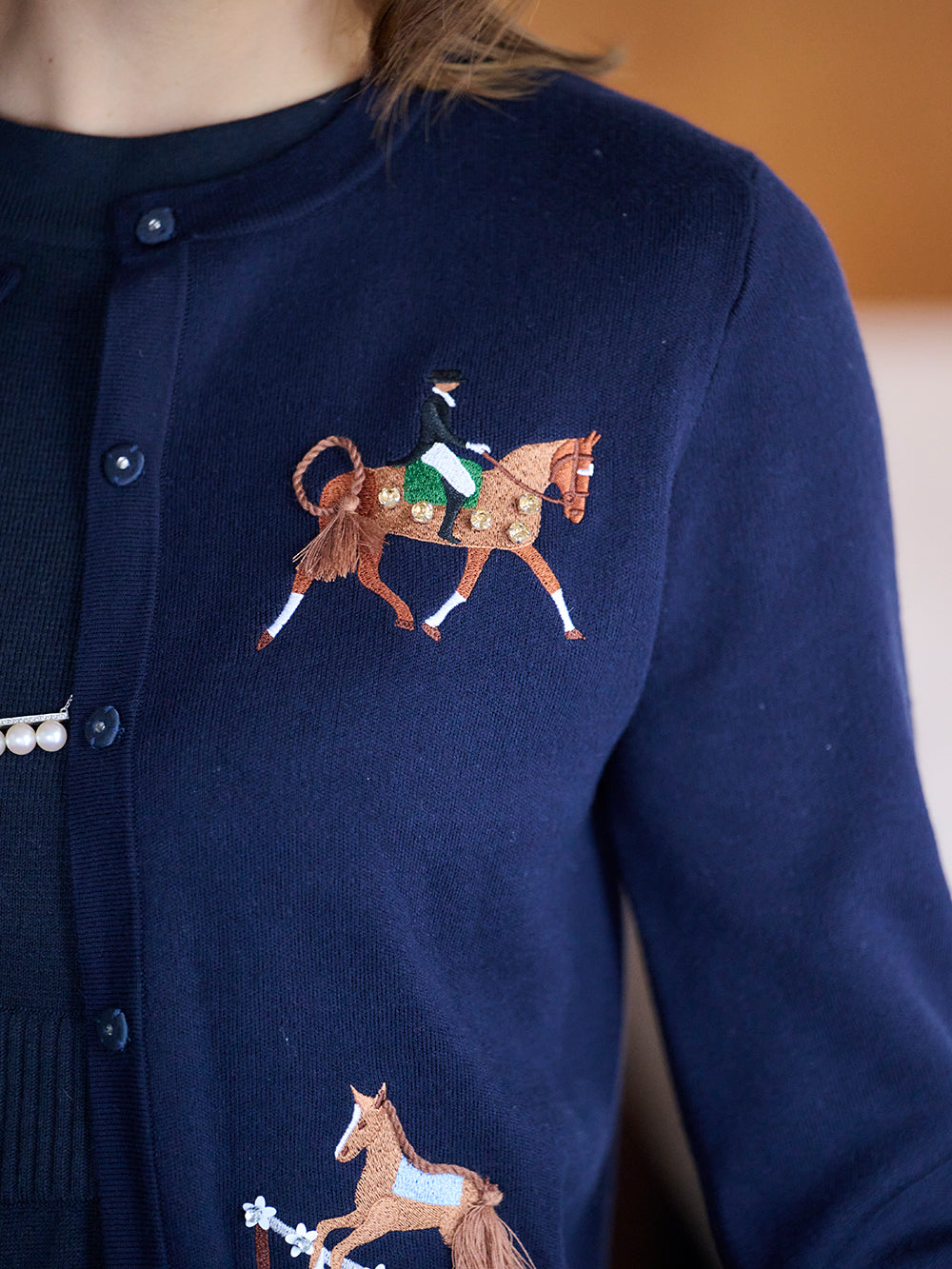 ハッピーホースカーディガン