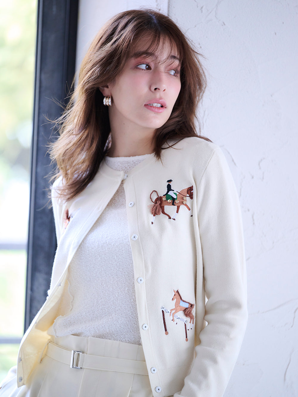 ハッピーホースカーディガン
