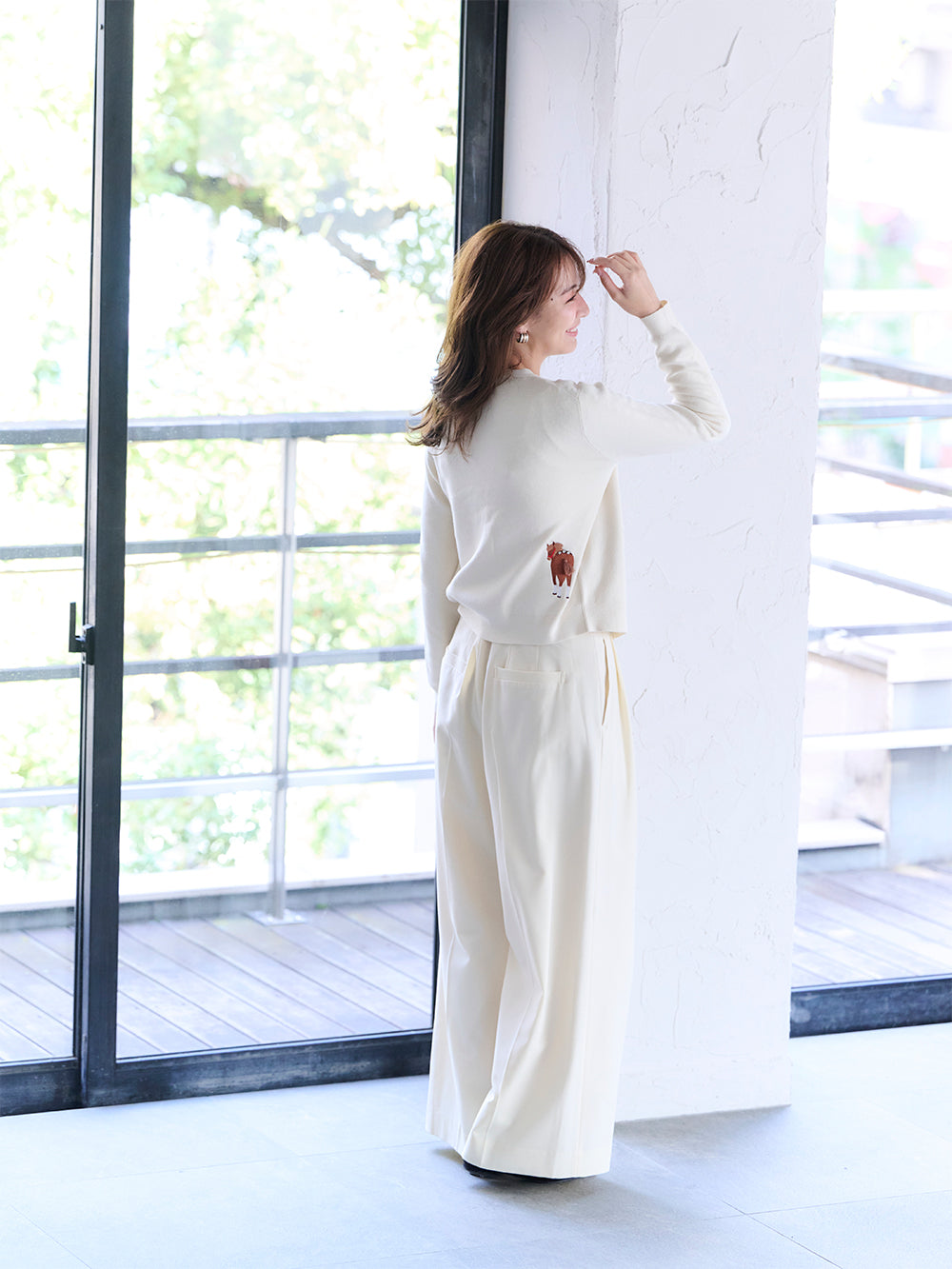 ハッピーホースカーディガン