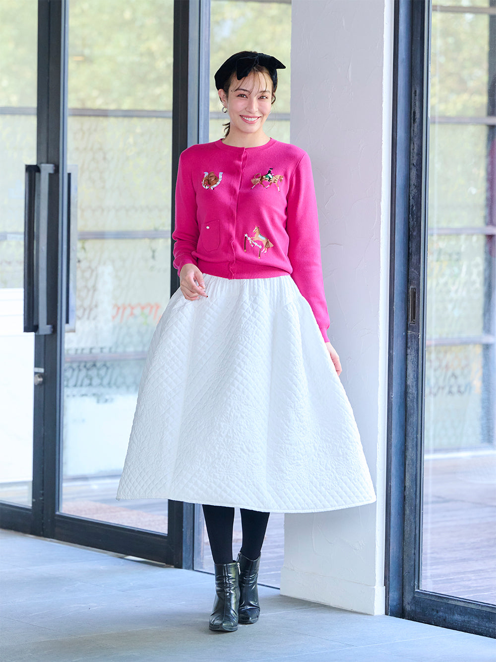 ハッピーホースカーディガン