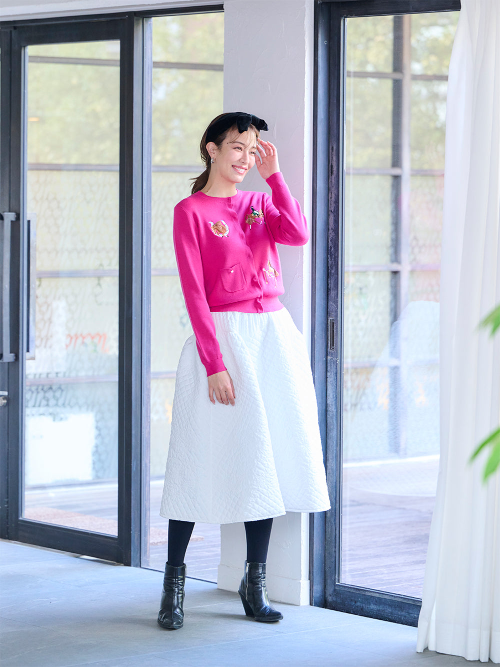 ハッピーホースカーディガン