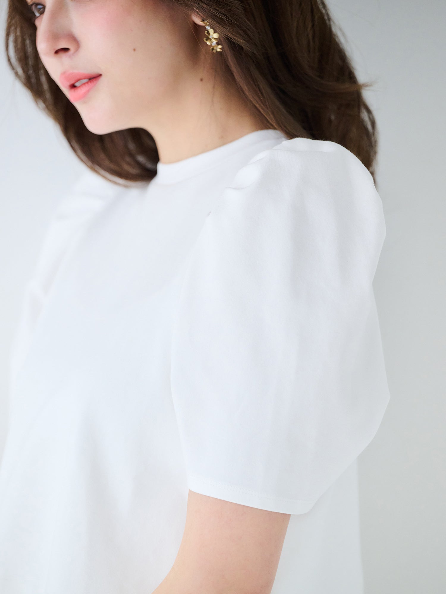 レースキャミレイヤードTシャツ