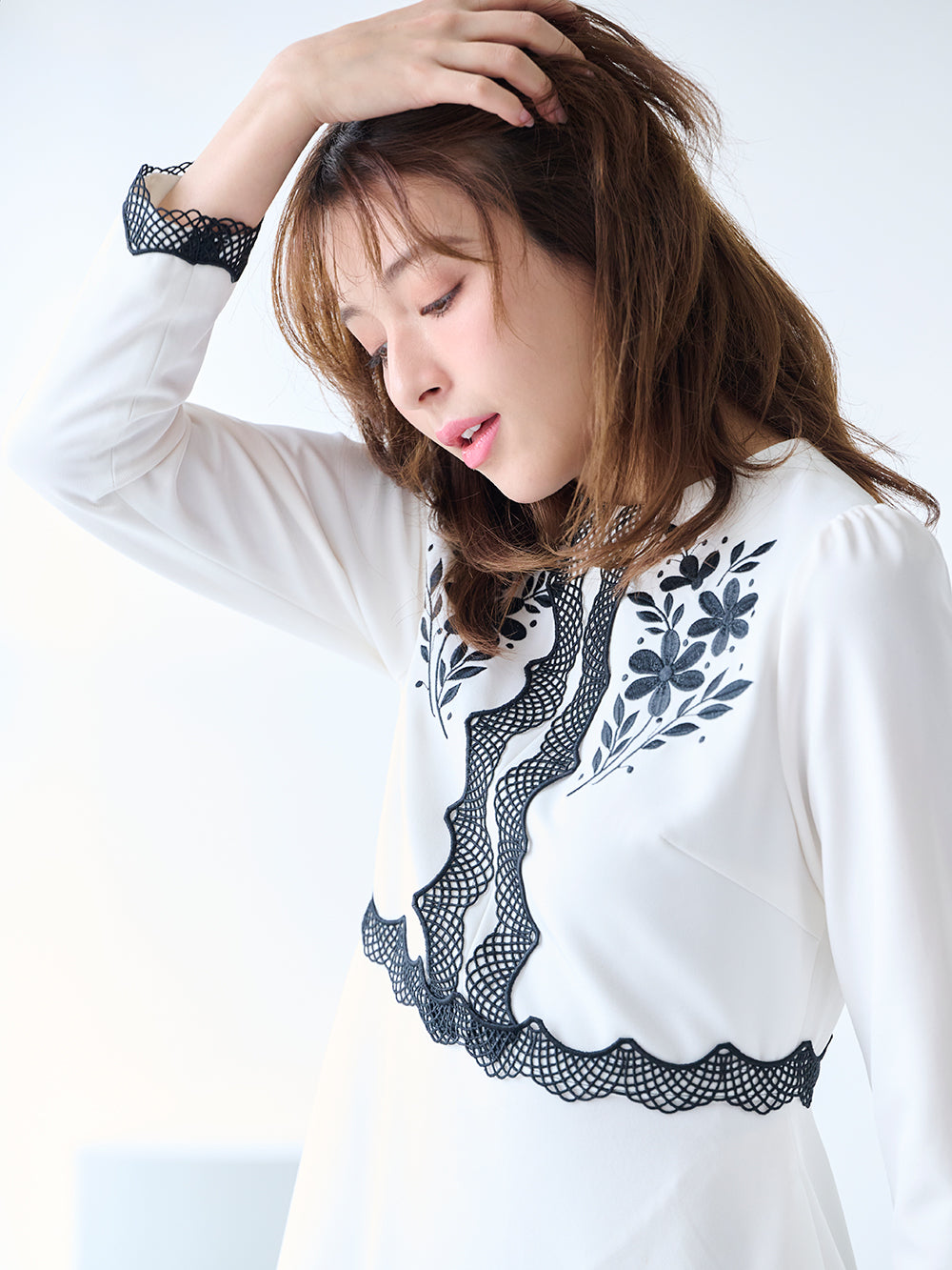 クラシカルブロッサムワンピース