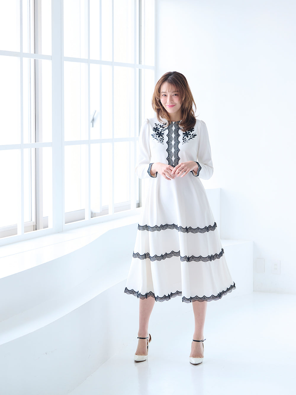 クラシカルブロッサムワンピース