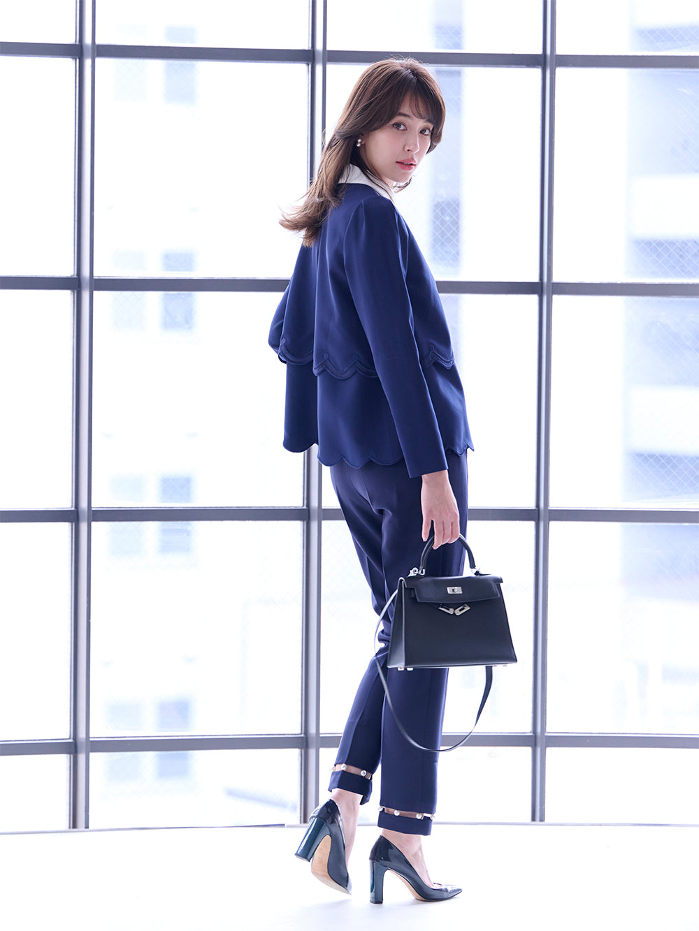 パールテーパードパンツ