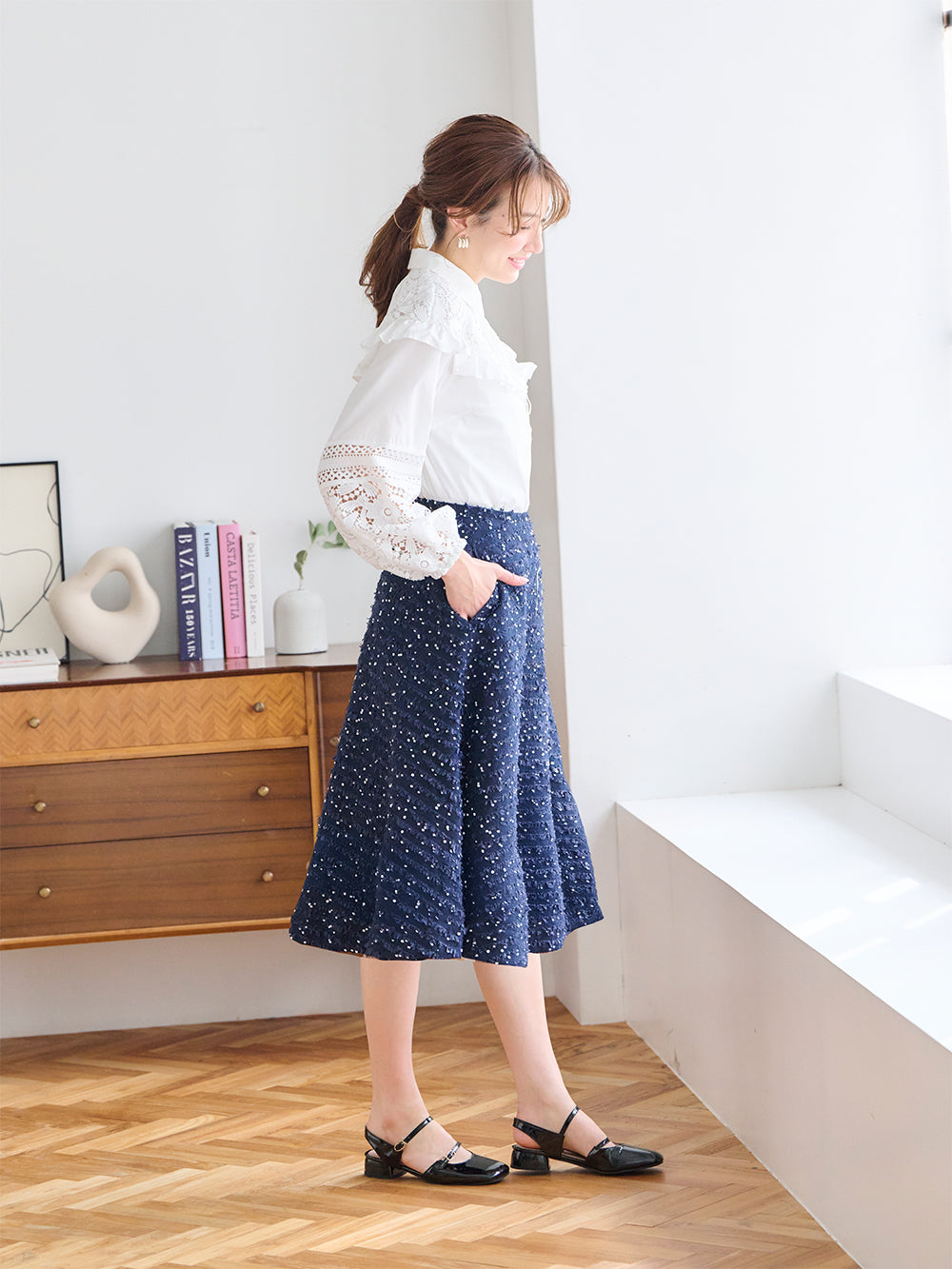 レースブラウス