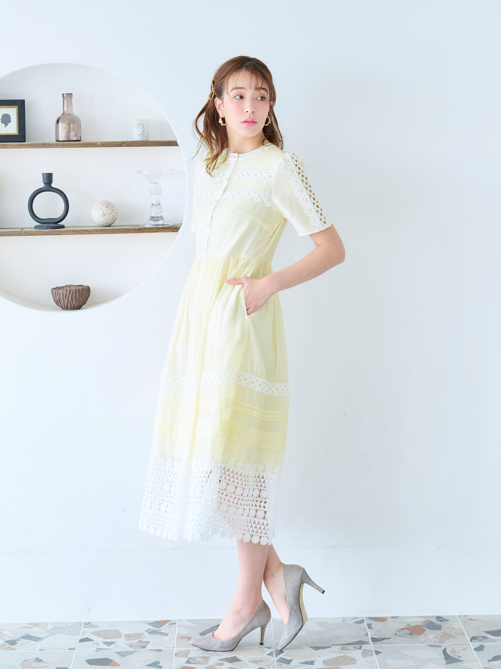 model：H173 着用サイズ：1サイズ