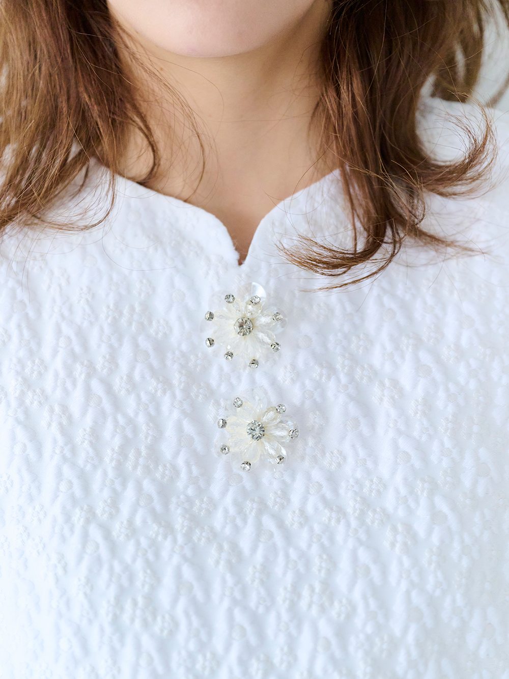 ジャガードトップス