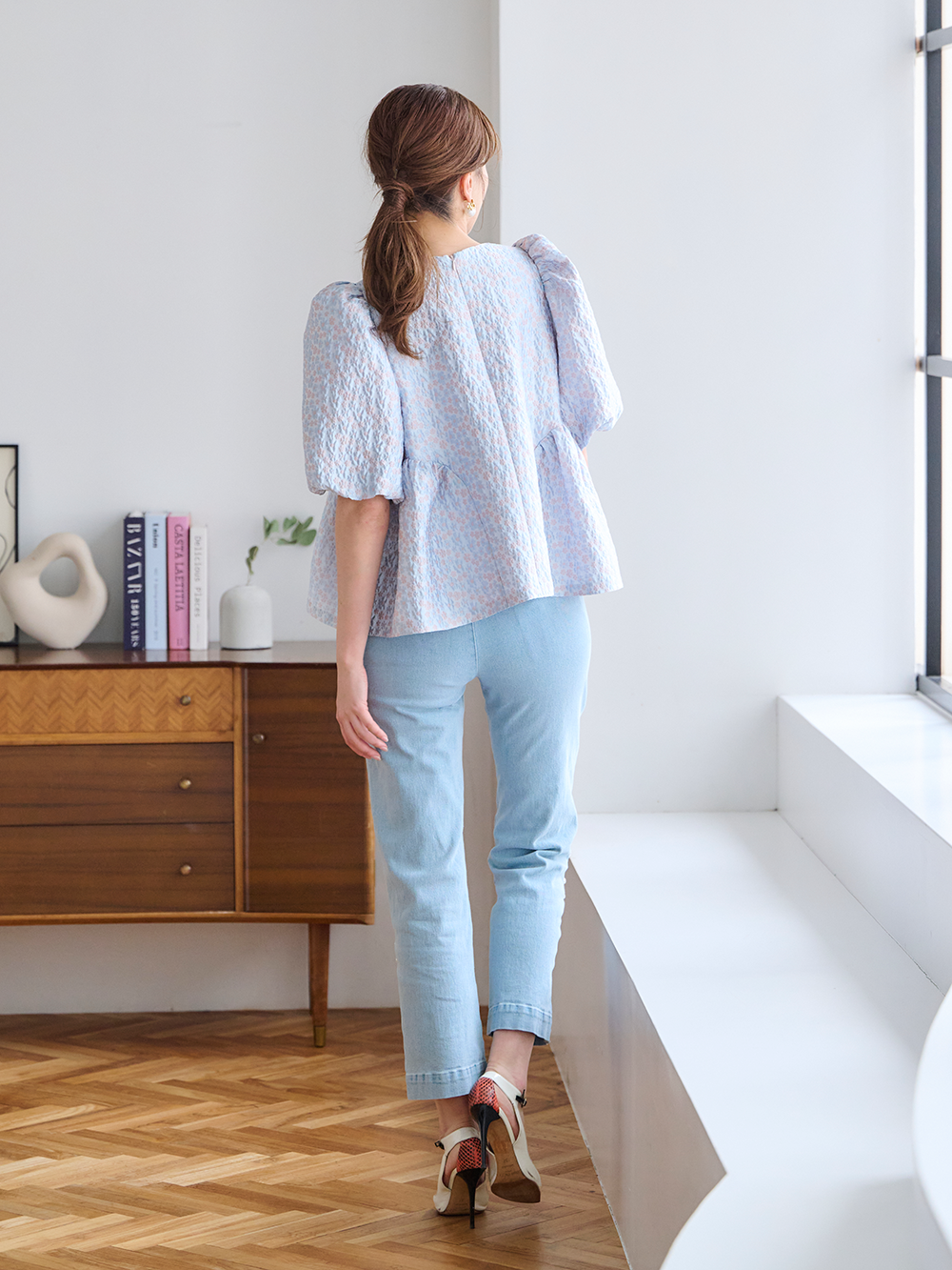 ジャガードトップス