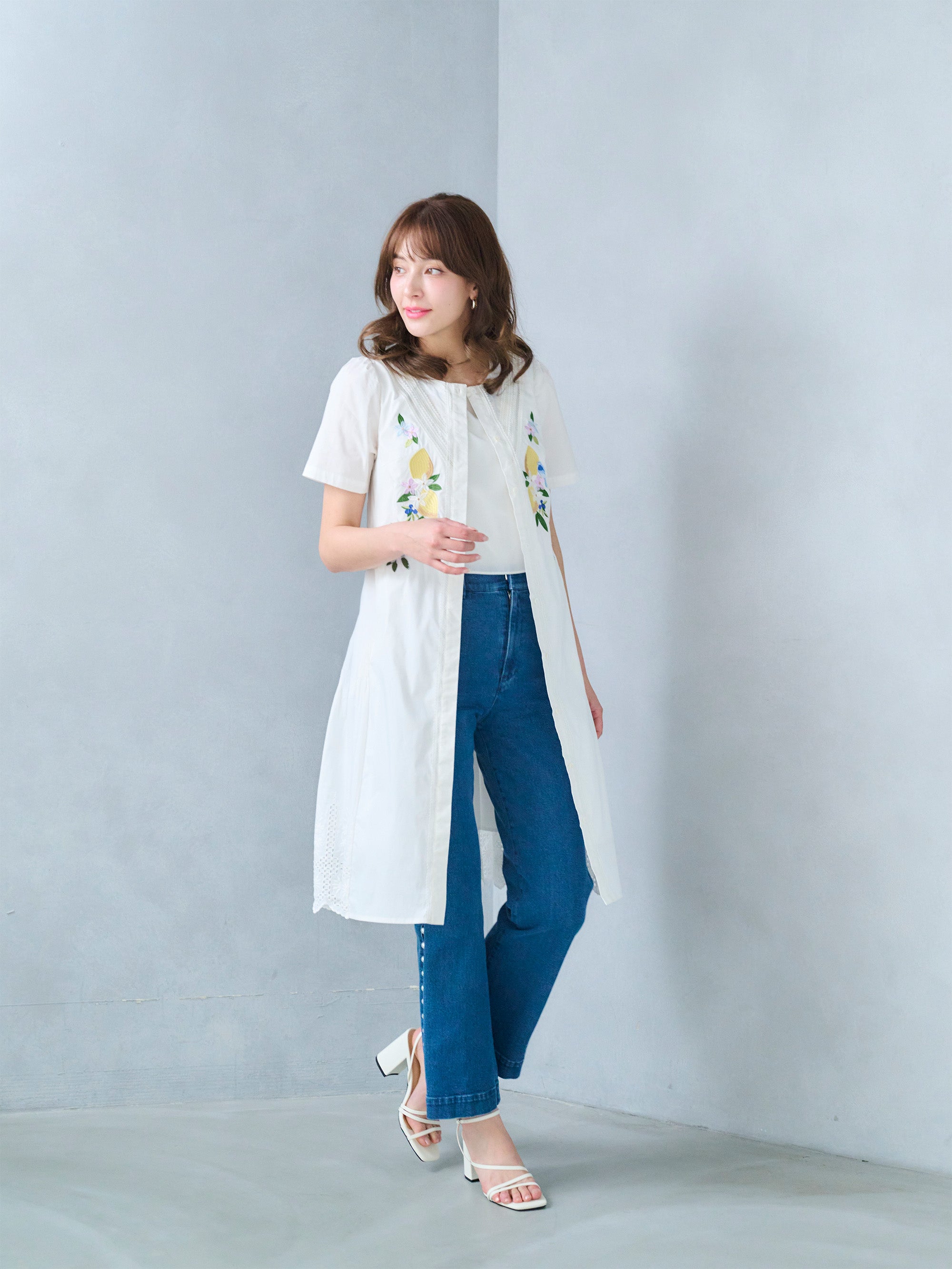 Chesty レモン柄アンサンブル Chesty - チェスティ Chesty レモン アンサンブルの通販 by key's shop