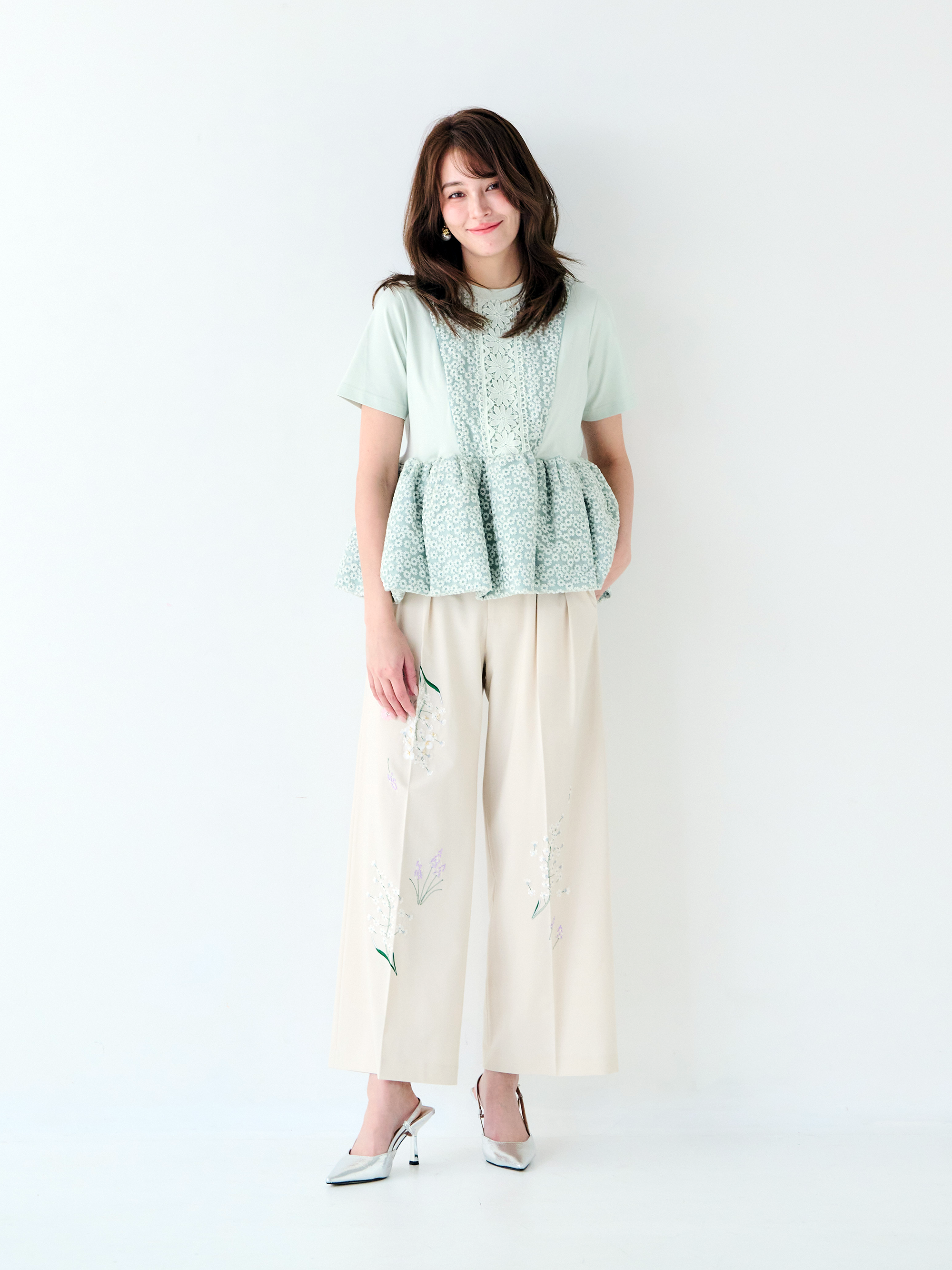レースバルーンTシャツ