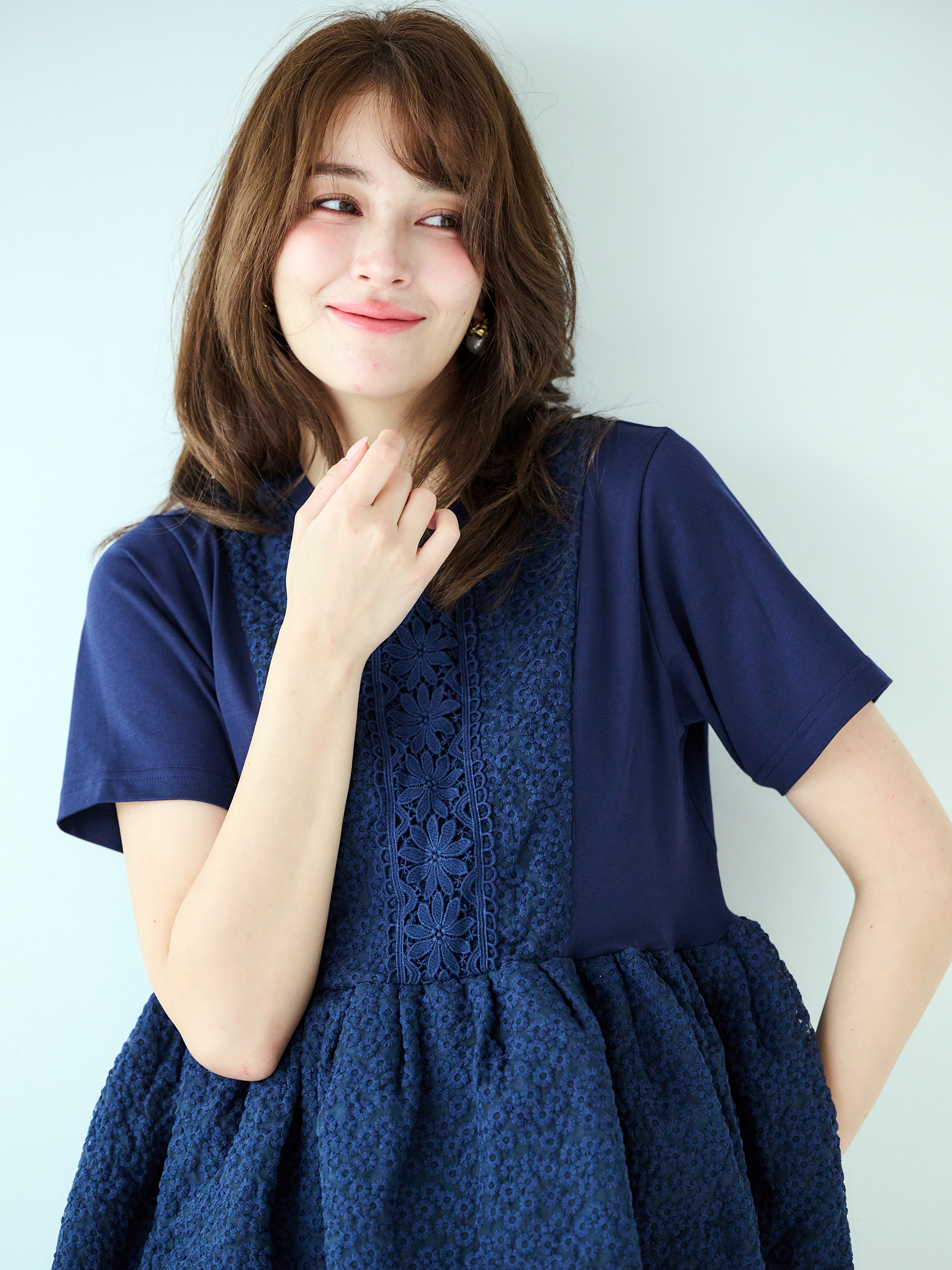 レースバルーンTシャツ